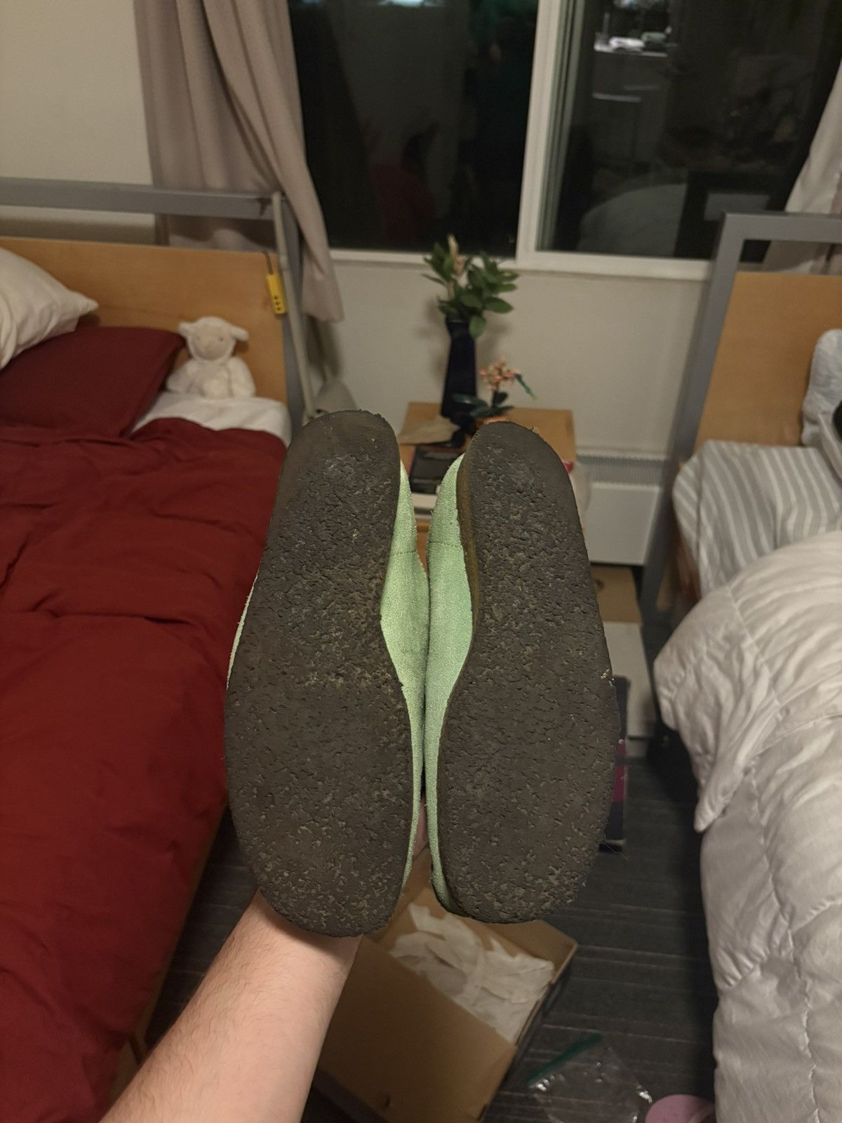 Clarks × Stussy STÜSSY X CLARKS WALLABEES Cactus Green Paisley 10.5 Stussy Size US 10.5 / EU 43-44 - 13 Thumbnail