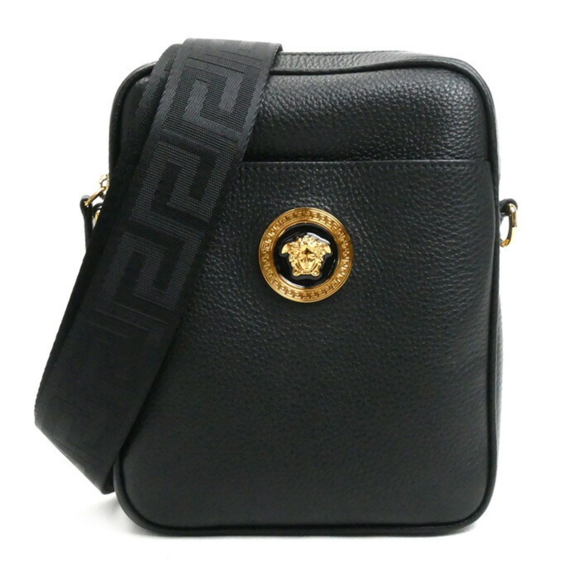 Versace Medusa Shoulder Bag Black 1002885 Women's