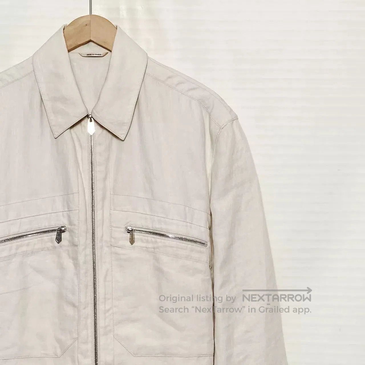 Hermes Hermès Linen Jacket Coat. Size US M / EU 48-50 / 2 - 3 Thumbnail