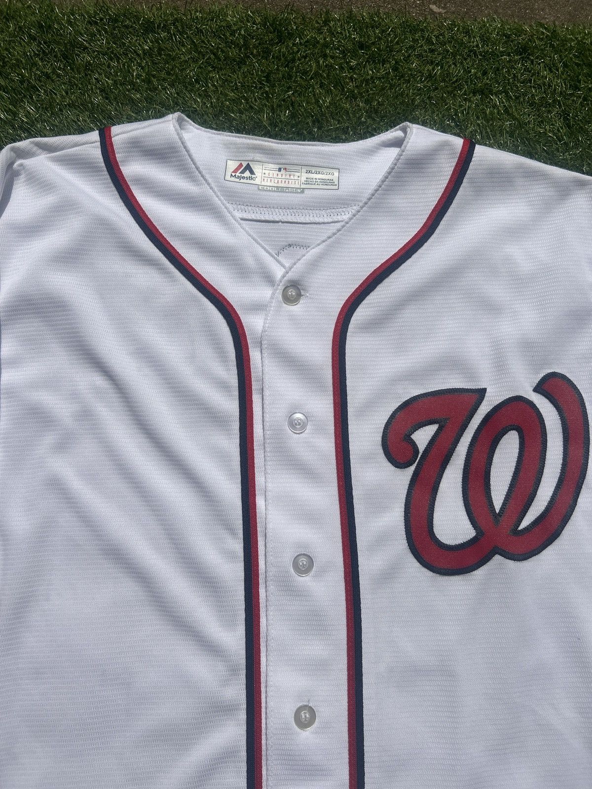 Majestic Bryce Harper Washington Nationals #34 Majestic Jersey Size US XXL / EU 58 / 5 - 2 Thumbnail