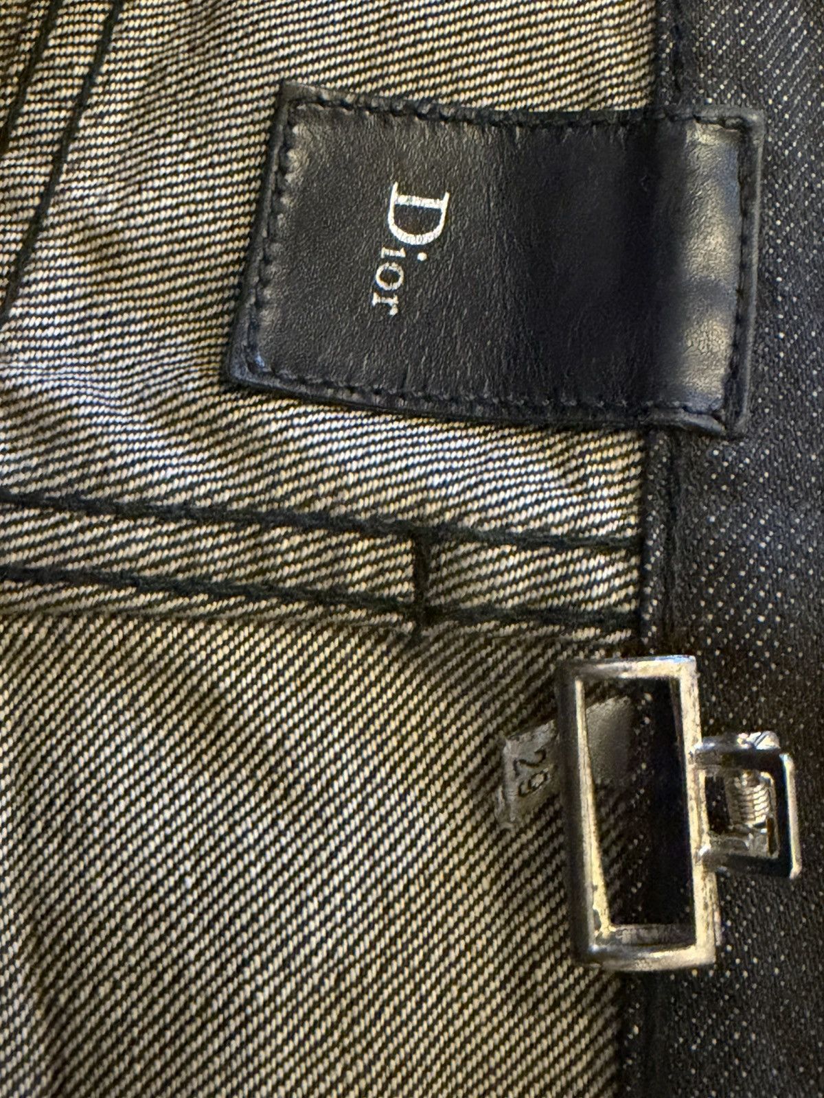 Dior Dior Homme AW05 “Luster” Waxed Denim By Hedi Slimane Size US 29 - 5 Thumbnail