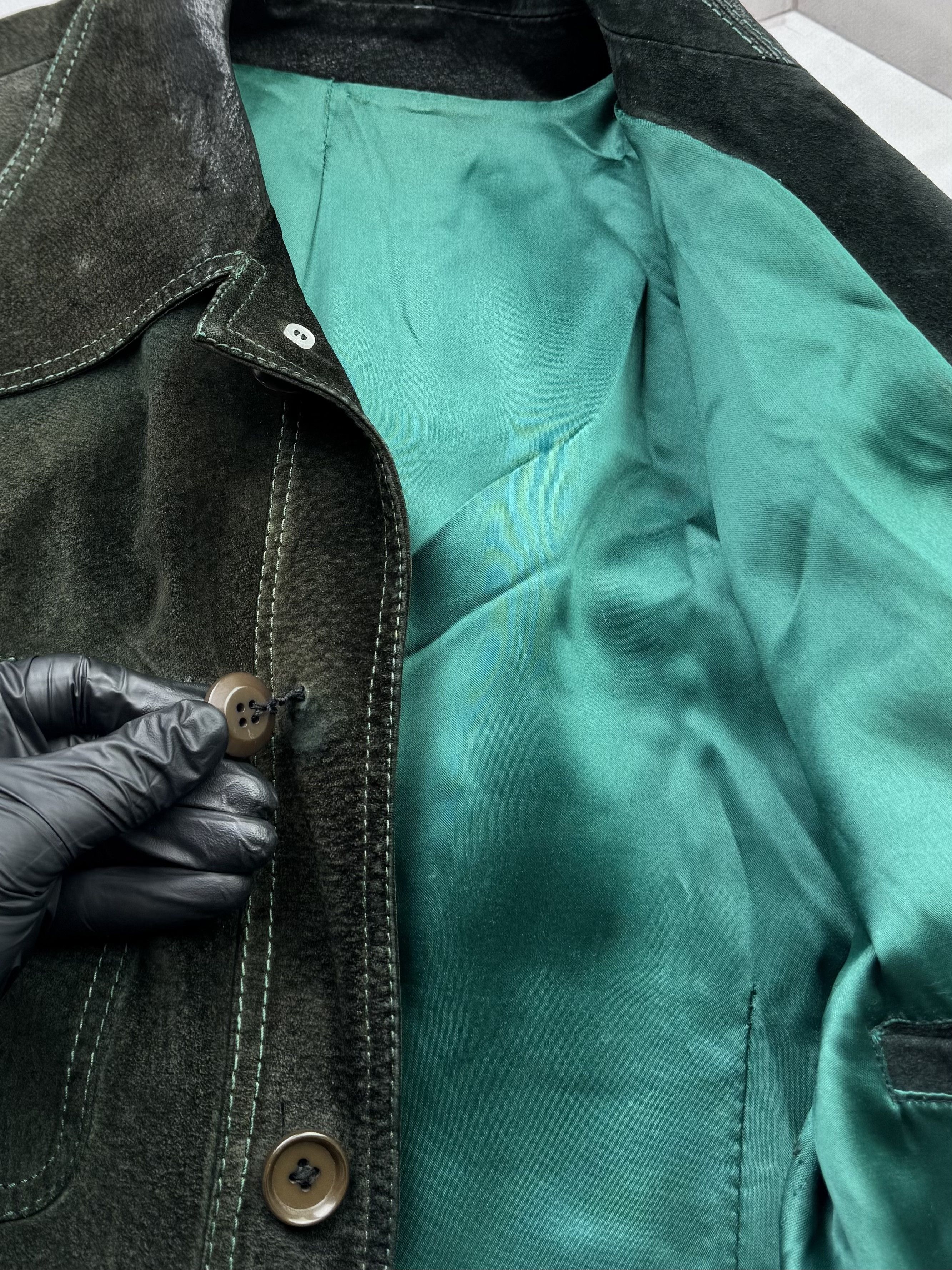Genuine Leather Vintage Suede Leather Jacket Size US S / EU 44-46 / 1 - 10 Thumbnail