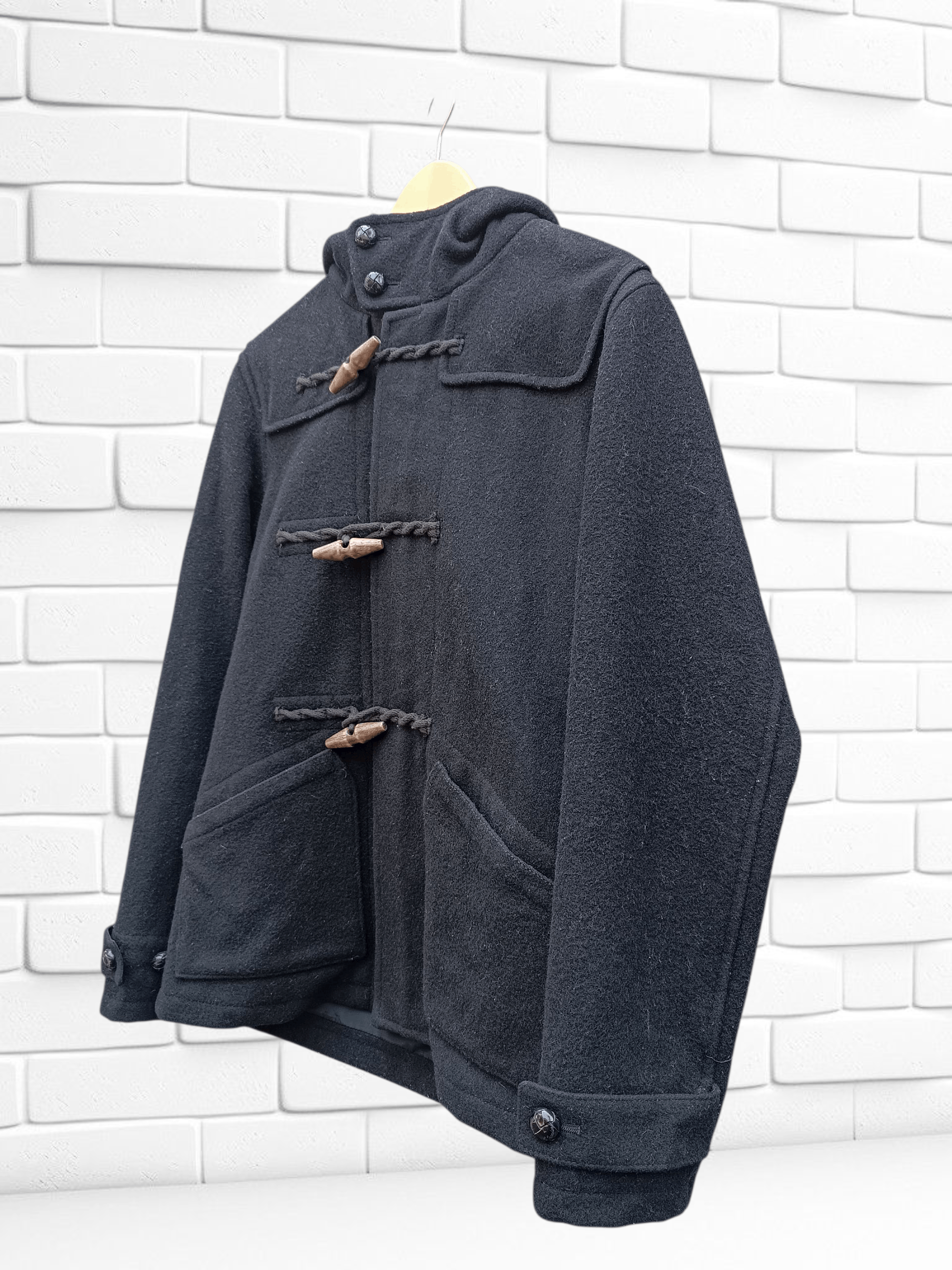 Japanese Brand Japanese Brand Journal Standard Duffle Coat Hoodie Size US M / EU 48-50 / 2 - 2 Thumbnail
