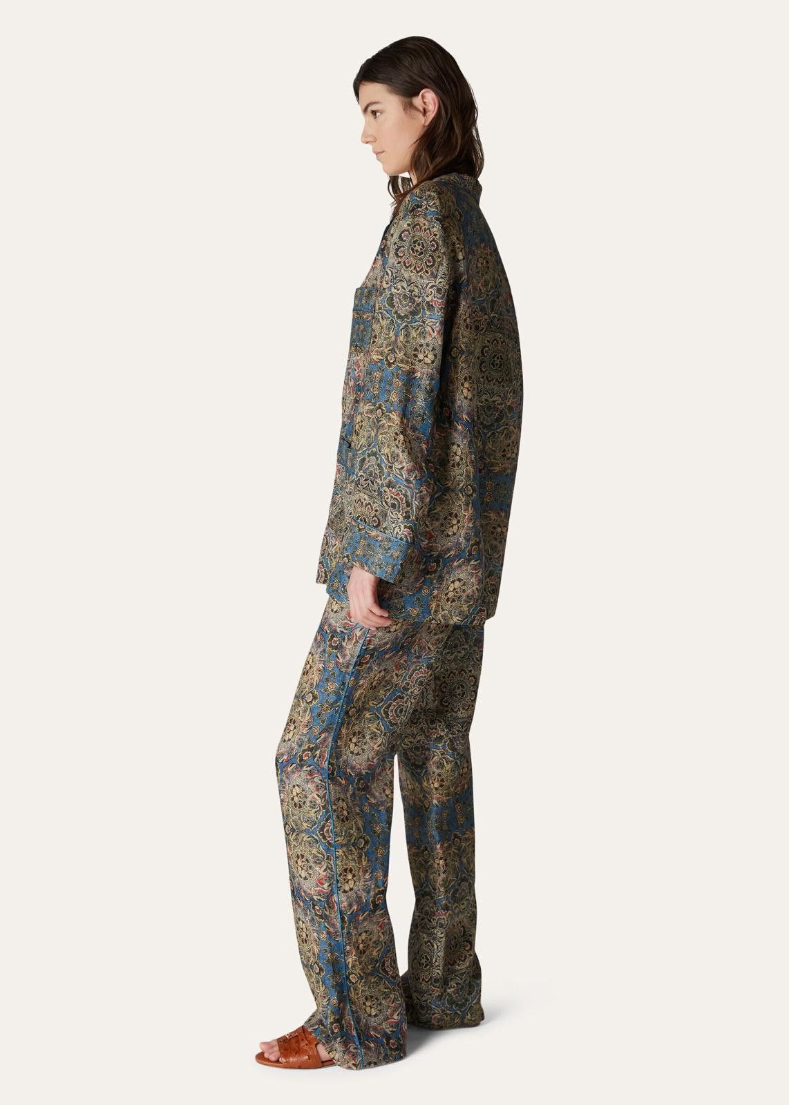 Loro Piana o1srvl11e1224 Helios Pant in Multicolor Size 28" / US 6 / IT 42 - 5 Thumbnail
