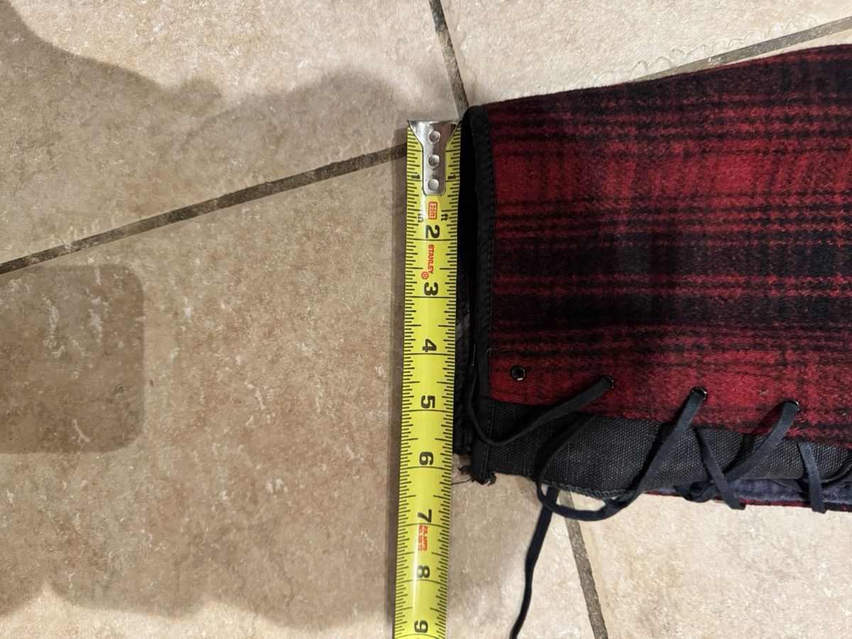 Woolrich Woolen Mills Vintage Woolrich Red Black Plaid Wool Hunting Pants Size US 36 / EU 52 - 7 Thumbnail