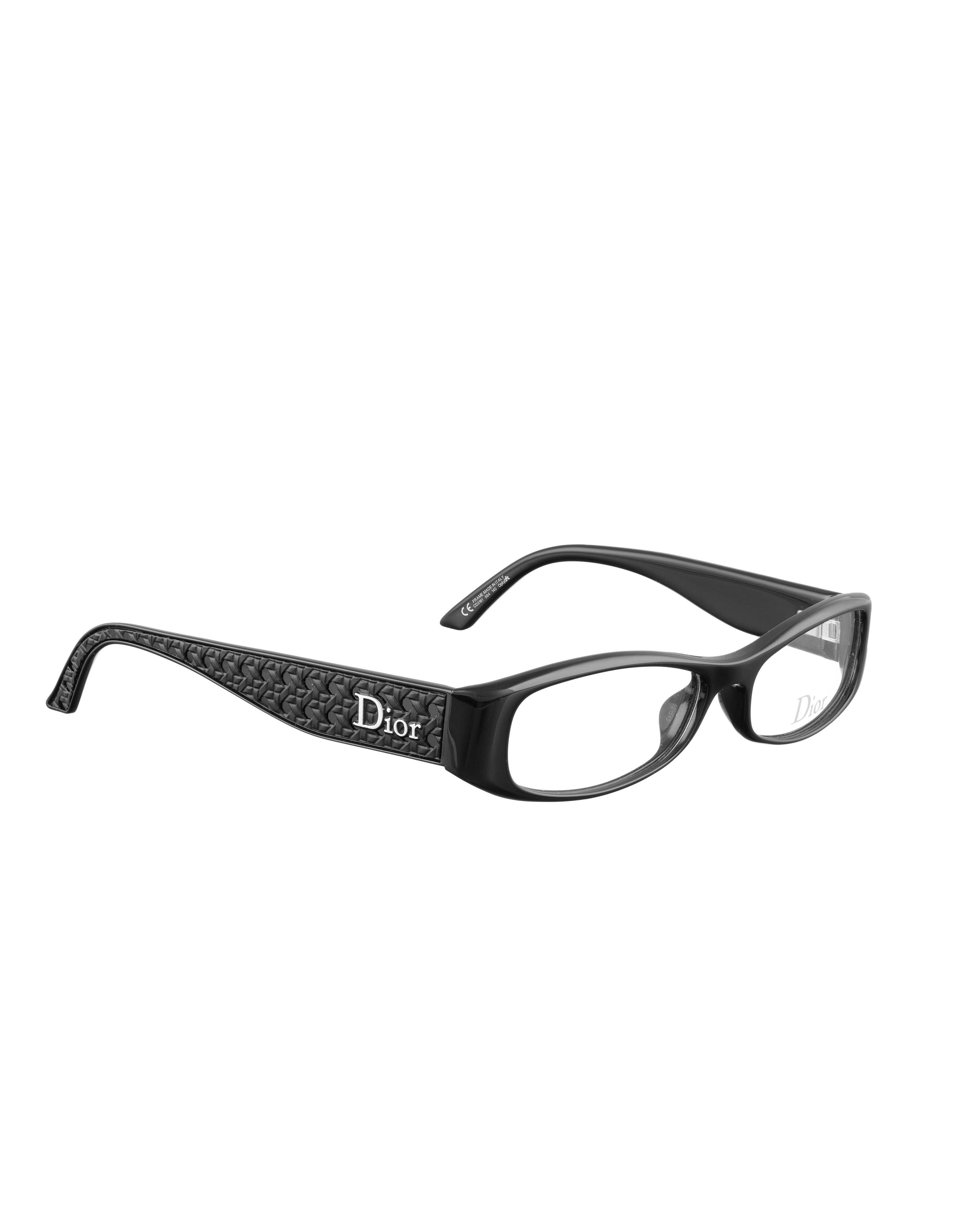 Dior Dior 00s Black Classic Glasses with Vienesse Braid Temples Size ONE SIZE - 1 Thumbnail