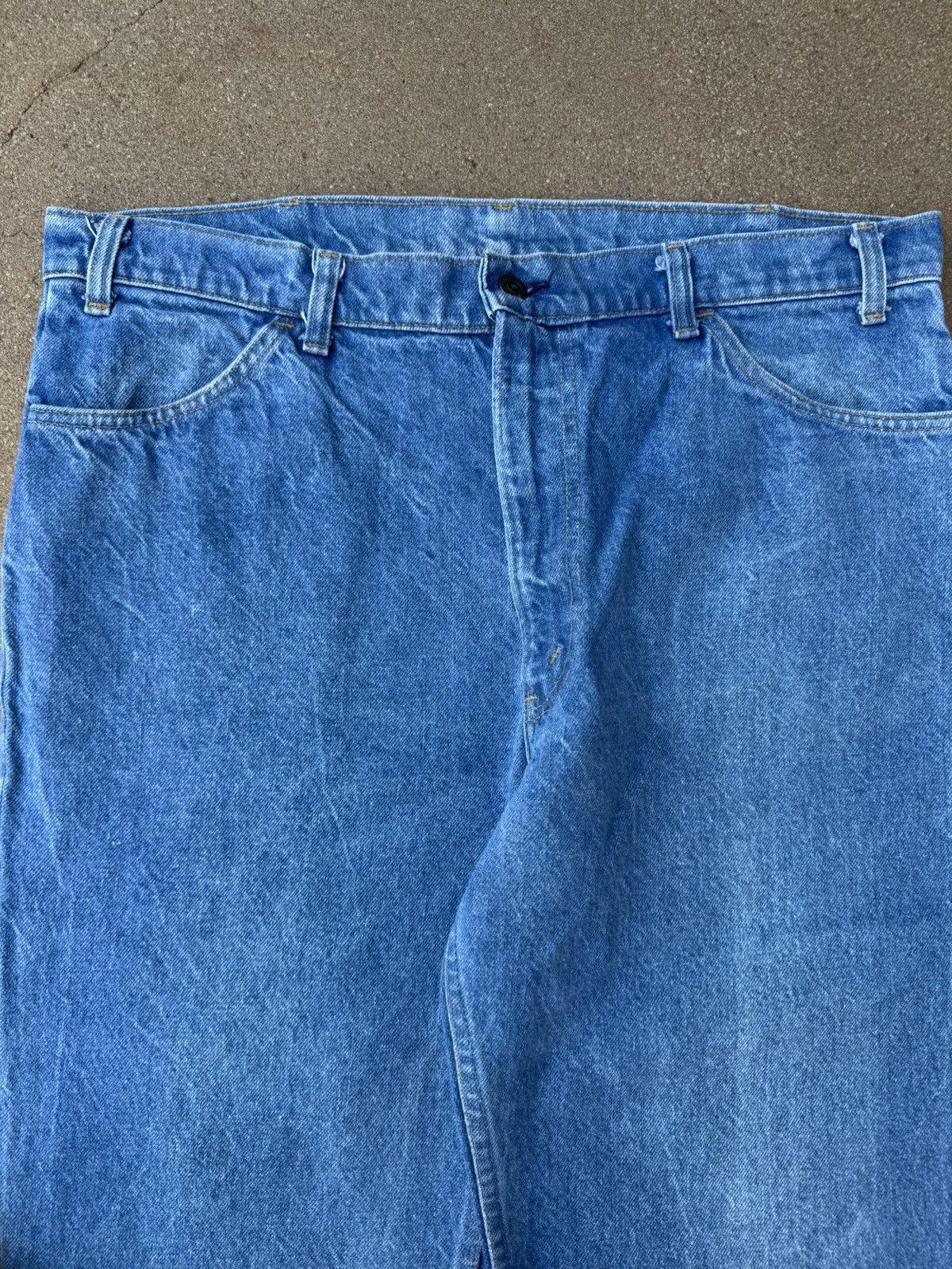Levi's Vtg 70’s Levi’s 646 Orange Tab Bellbottom Flare Jeans 38x29 Size US 38 / EU 54 - 3 Thumbnail