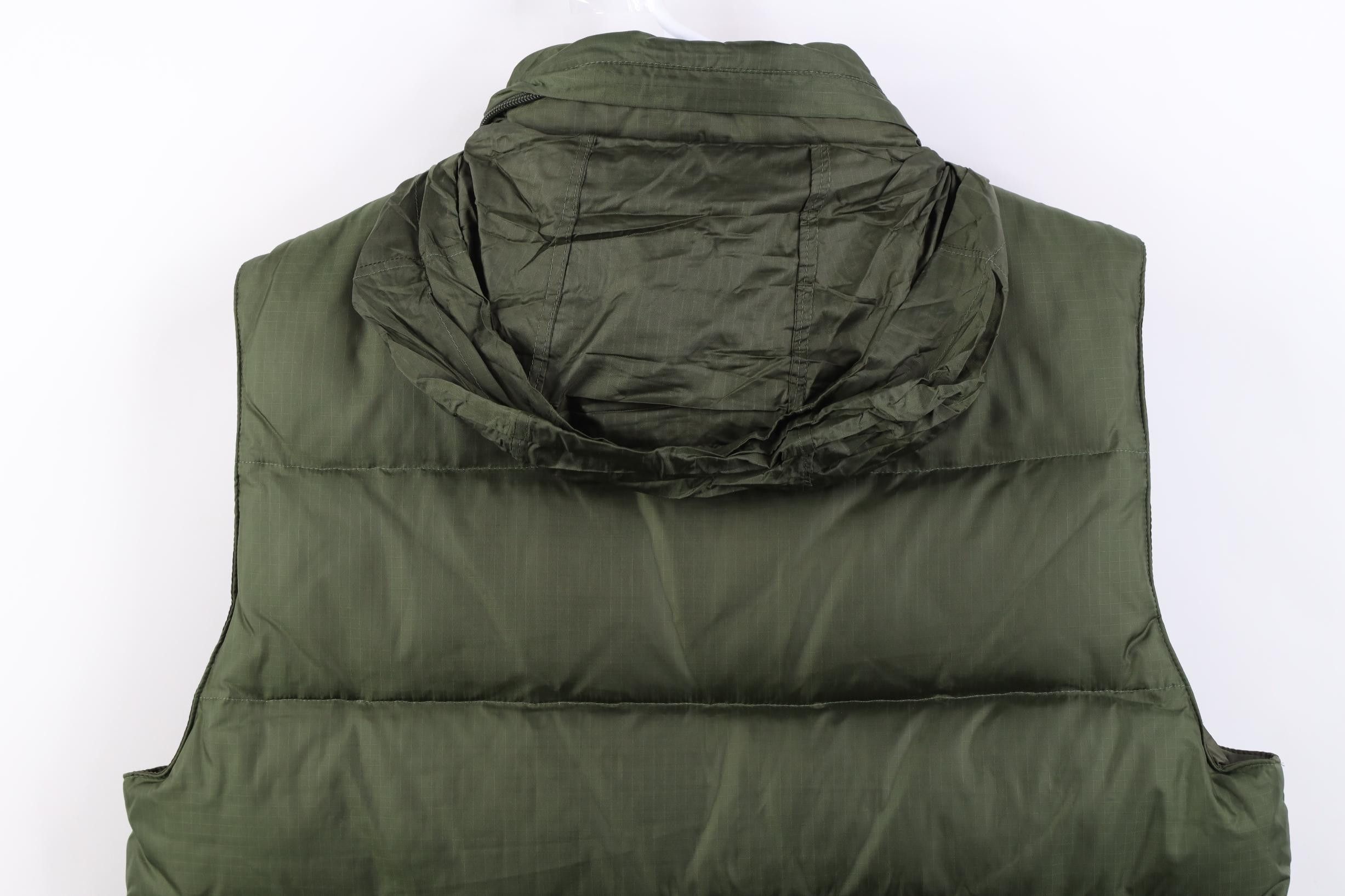Gap Vintage Y2K Gap Insulated Hooded Puffer Vest Jacket Green Size US S / EU 44-46 / 1 - 13 Thumbnail