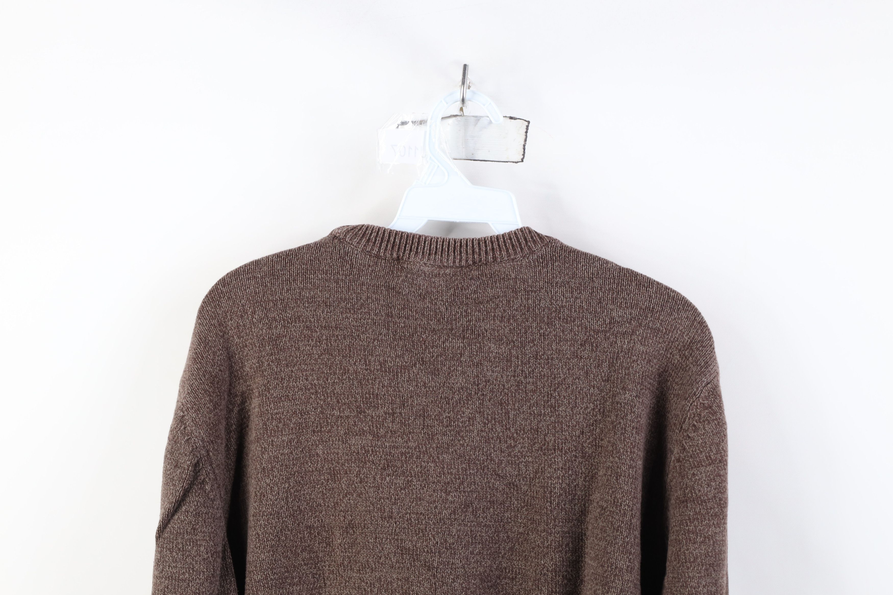 Vintage Vintage 90s Streetwear Donegal Fisherman Cable Knit Sweater Size L / US 10 / IT 46 - 8 Thumbnail