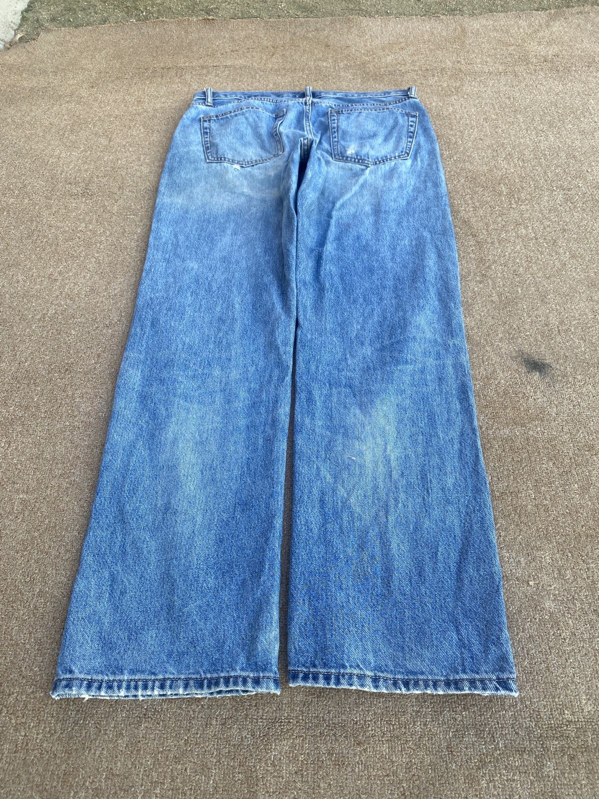 Jun Takahashi × Uniqlo Vintage uniqlo fabric by khaihara straight cut denim Size US 32 / EU 48 - 2 Thumbnail