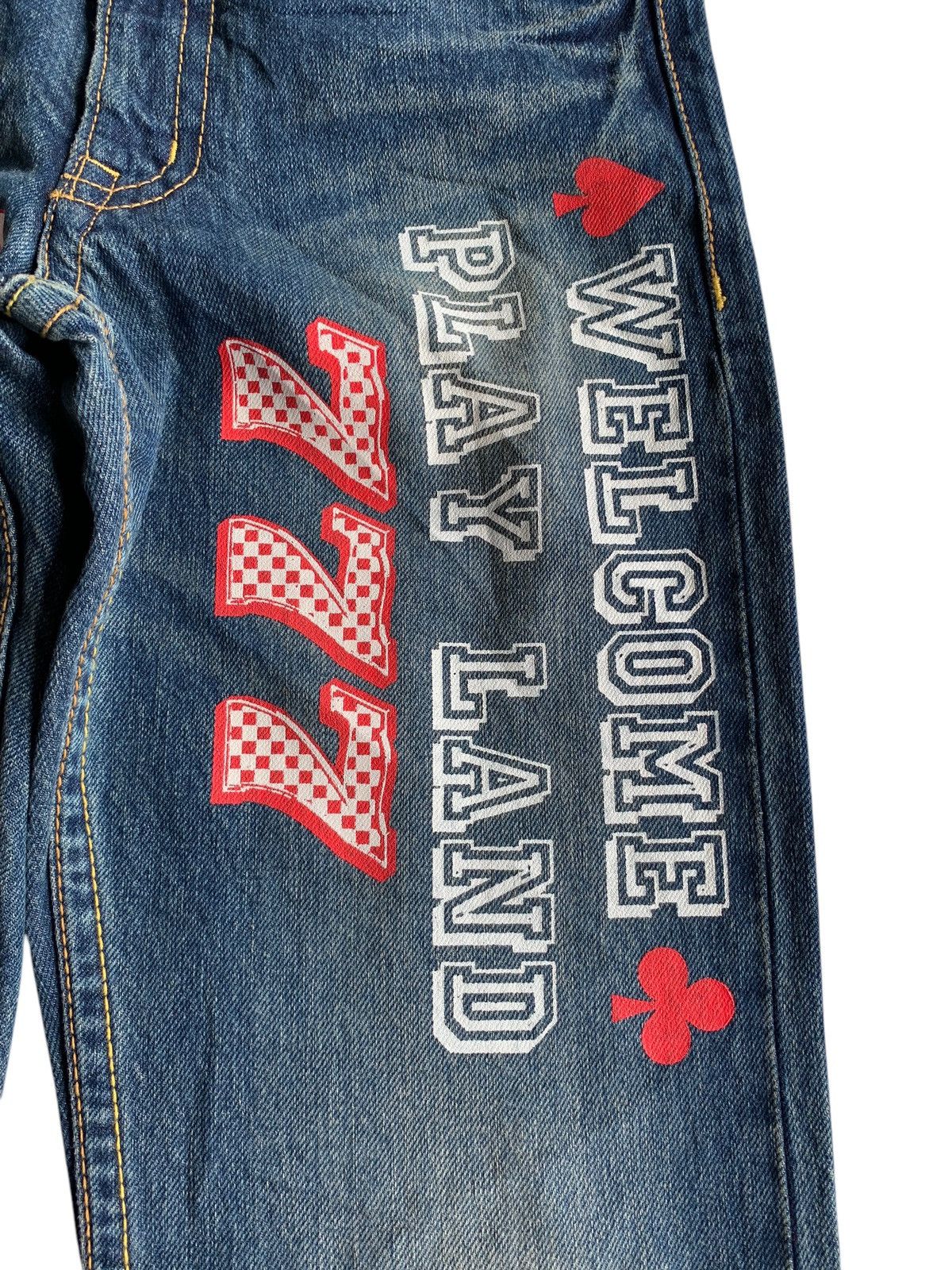 Other RARE💥CO&LU SELVEDGE PLAY GAME DISTRESSED DENIM🎌 Size US 29 - 10 Thumbnail