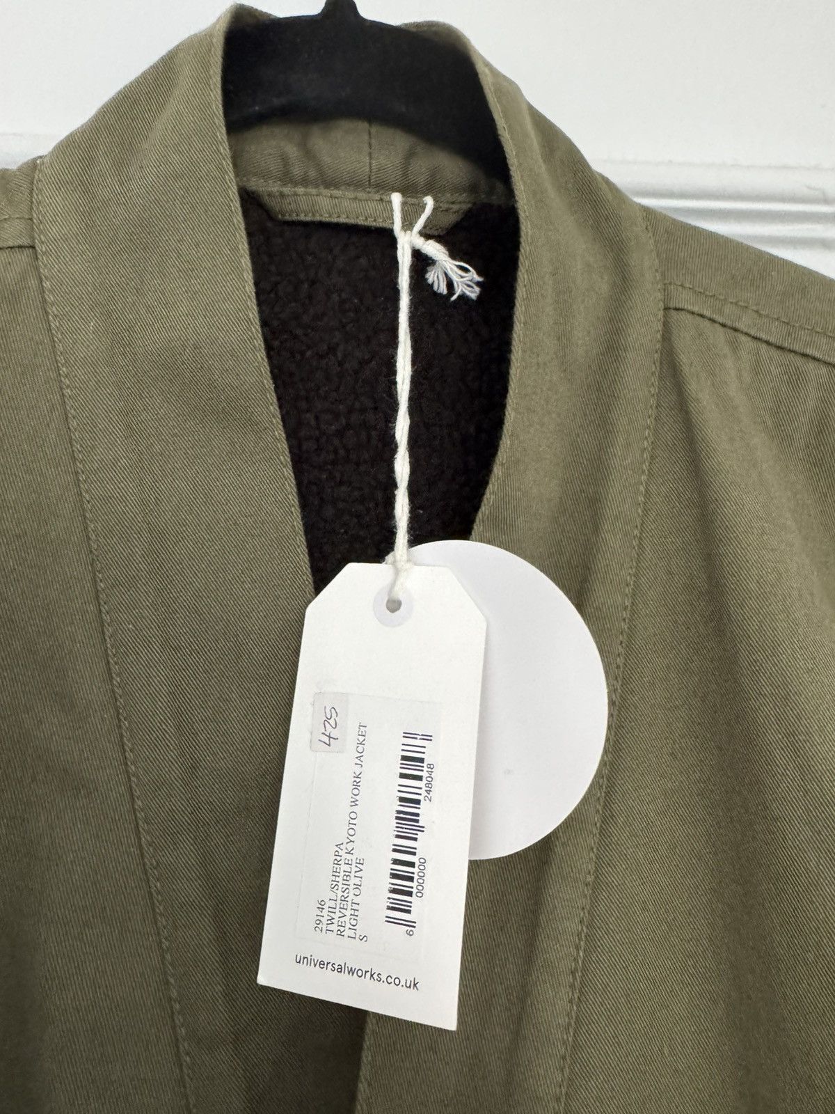 Universal Works NWT Universal Works Reversible Twill Sherpa Kyoto Jacket Size US S / EU 44-46 / 1 - 5 Thumbnail