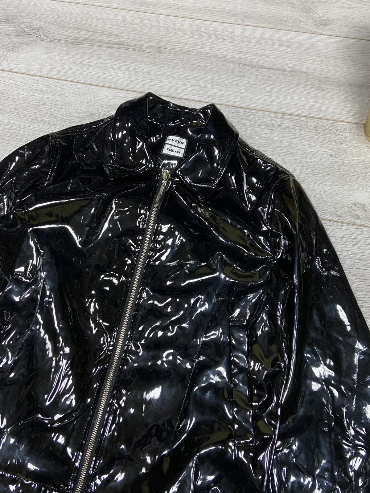Eytys Black Latex Eytys x H&M Jacket Size US S / EU 44-46 / 1 - 6 Thumbnail