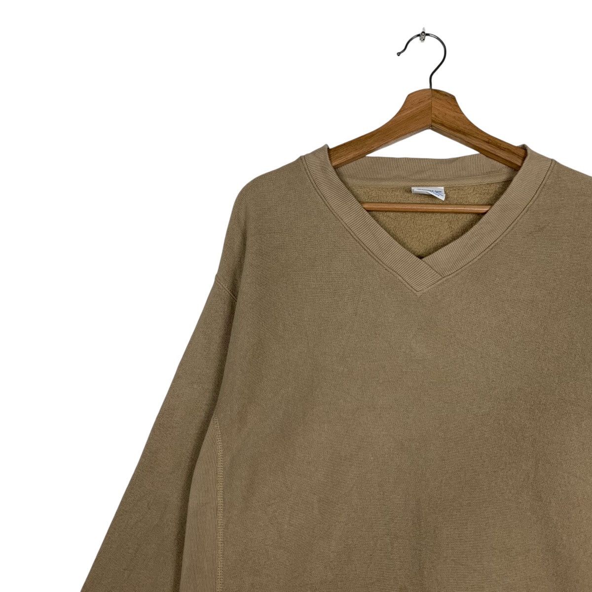 Champion CHAMPION Reverse Weave V Neck Nude Sweater #1529-C69 Size US M / EU 48-50 / 2 - 6 Thumbnail