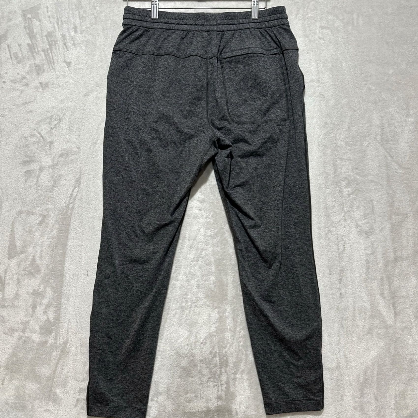Lululemon Lululemon Surge Jogger Mens L Black Heather Gray Athletic Running Pants Tapered Size US 33 - 2 Thumbnail