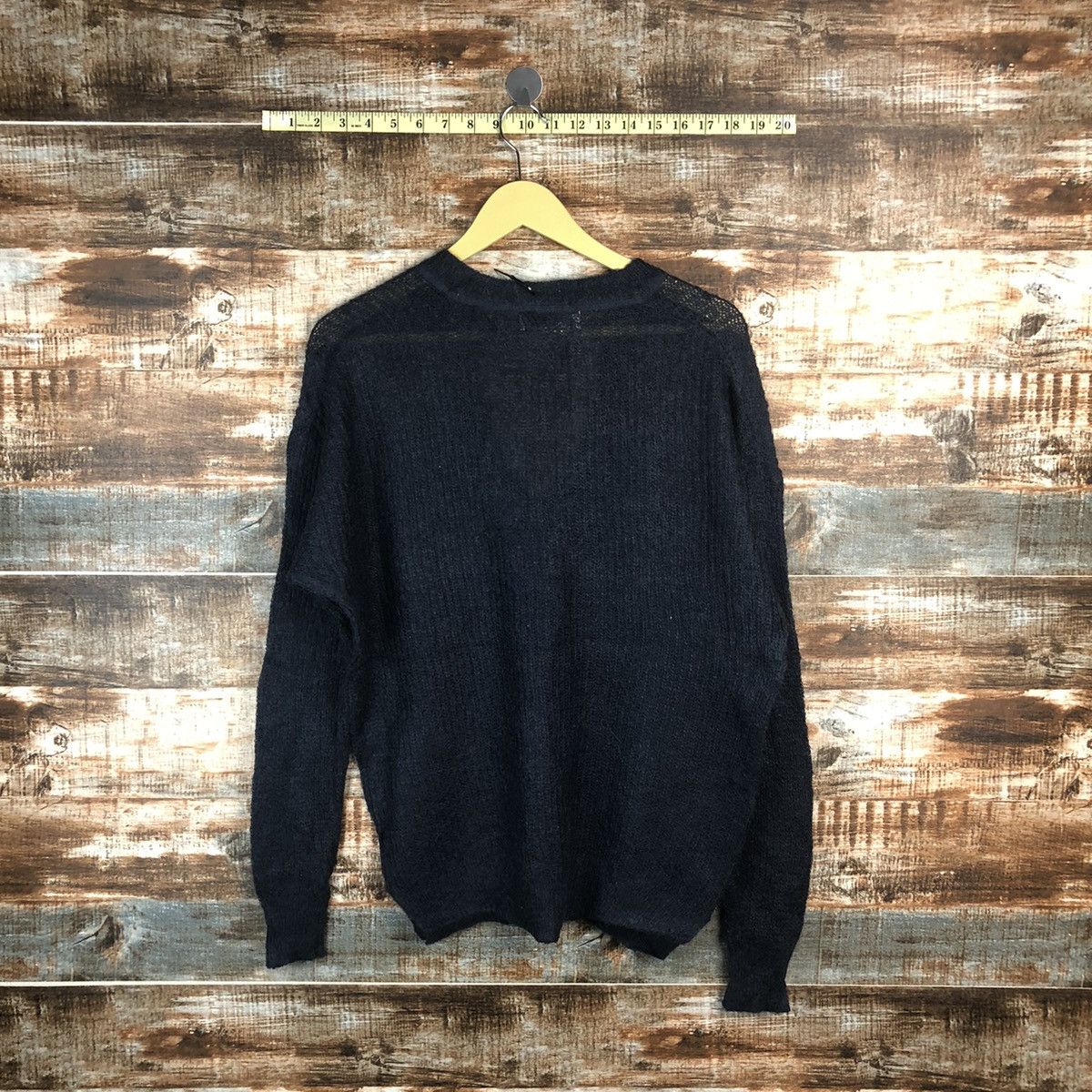 Vintage L.O.G.G. Darkblue streetwear Knitwear #A1863 Size US M / EU 48-50 / 2 - 11 Thumbnail