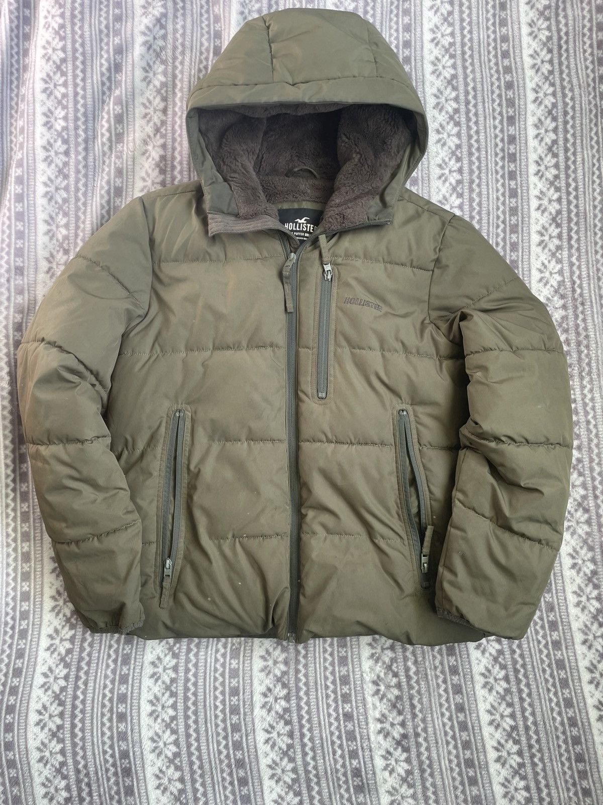 Hollister HOLLISTER FUR JACKET Size US S / EU 44-46 / 1 - 1 Thumbnail