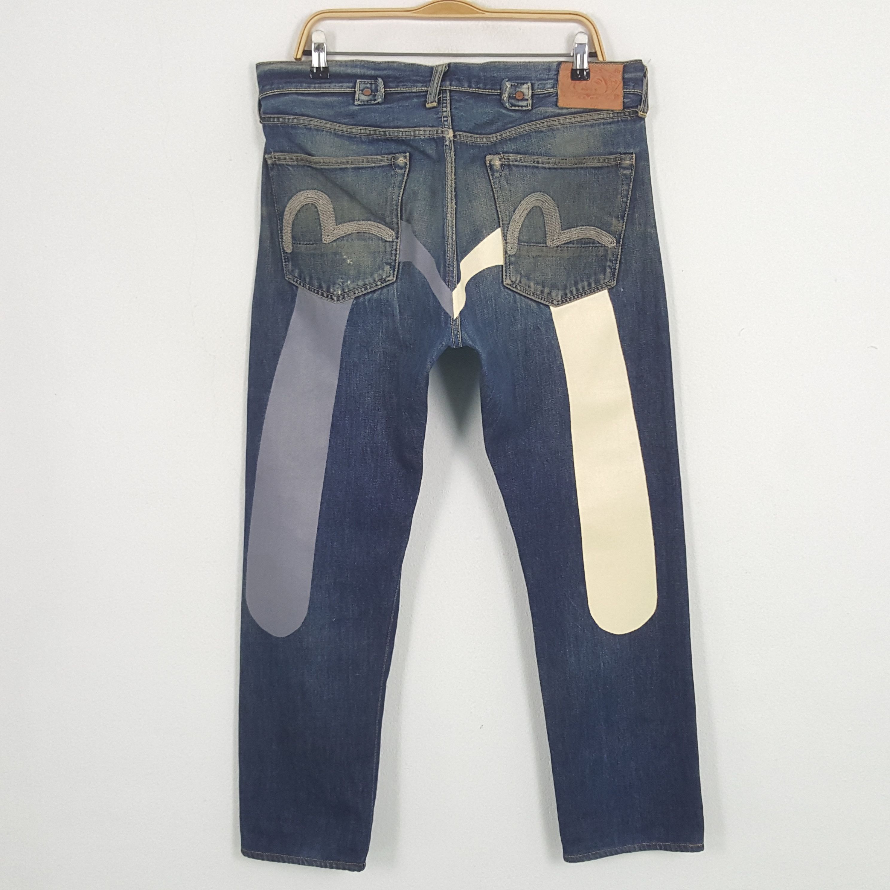Evisu × Vintage Vintage Evisu Selvedge Custom Daicock Denim Jeans Size US 35 - 1 Thumbnail