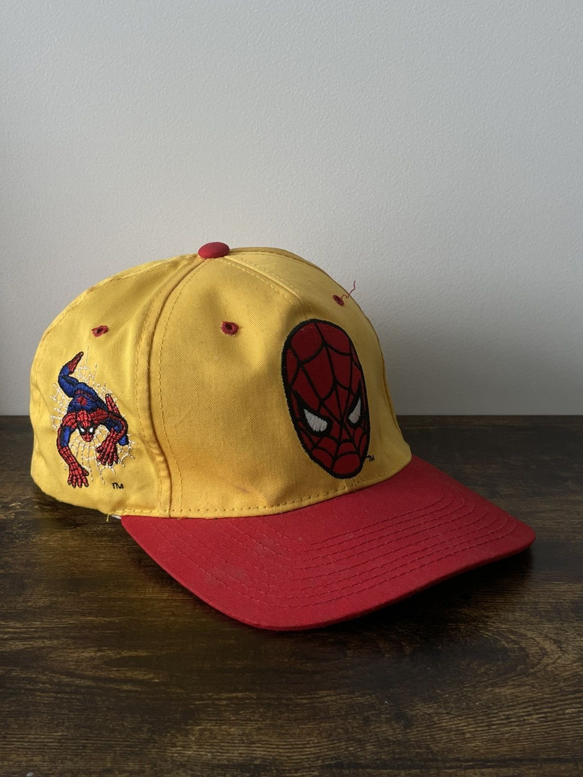 Marvel Comics Vintage 1993 Spider-Man Marvel Comics Hat Cap RARE Size ONE SIZE - 1 Thumbnail