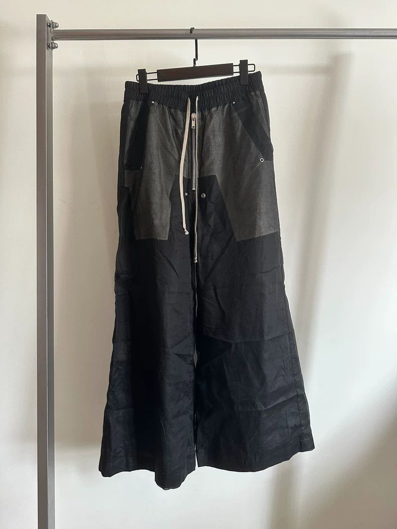Rick Owens Rick Owens Black double tulle trousers Size US 38 / EU 54 - 1 Thumbnail