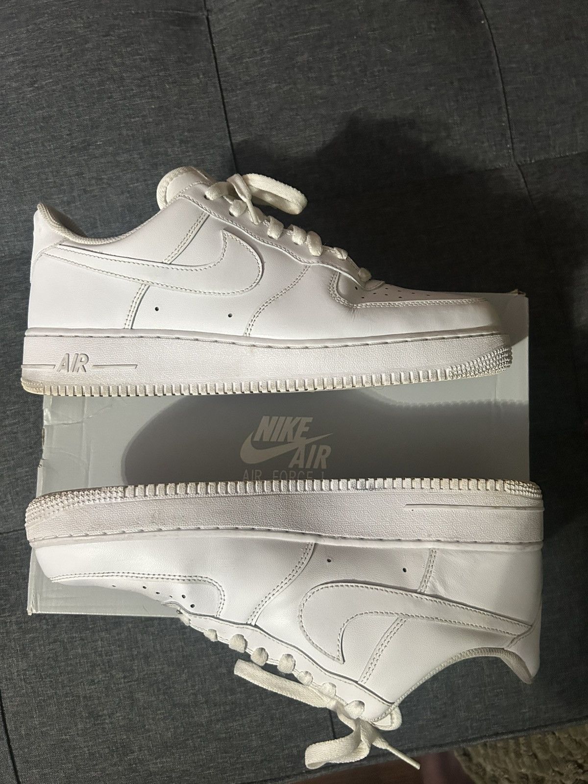 Nike nike air force one white Size US 11 / EU 44 - 2 Thumbnail