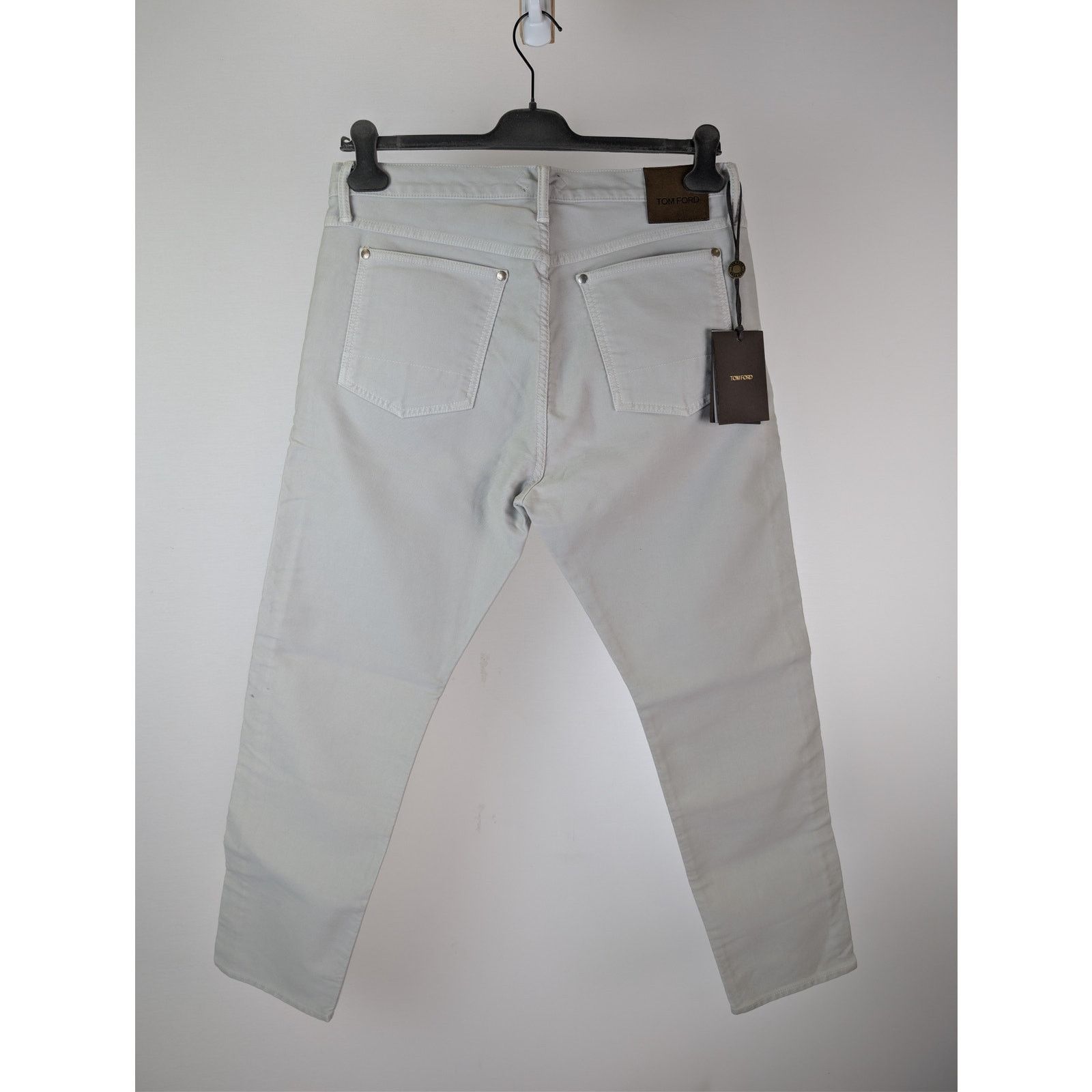 Tom Ford o1rshd1 Tapered Fit Denim Jeans in Grey Size US 34 / EU 50 - 10 Thumbnail