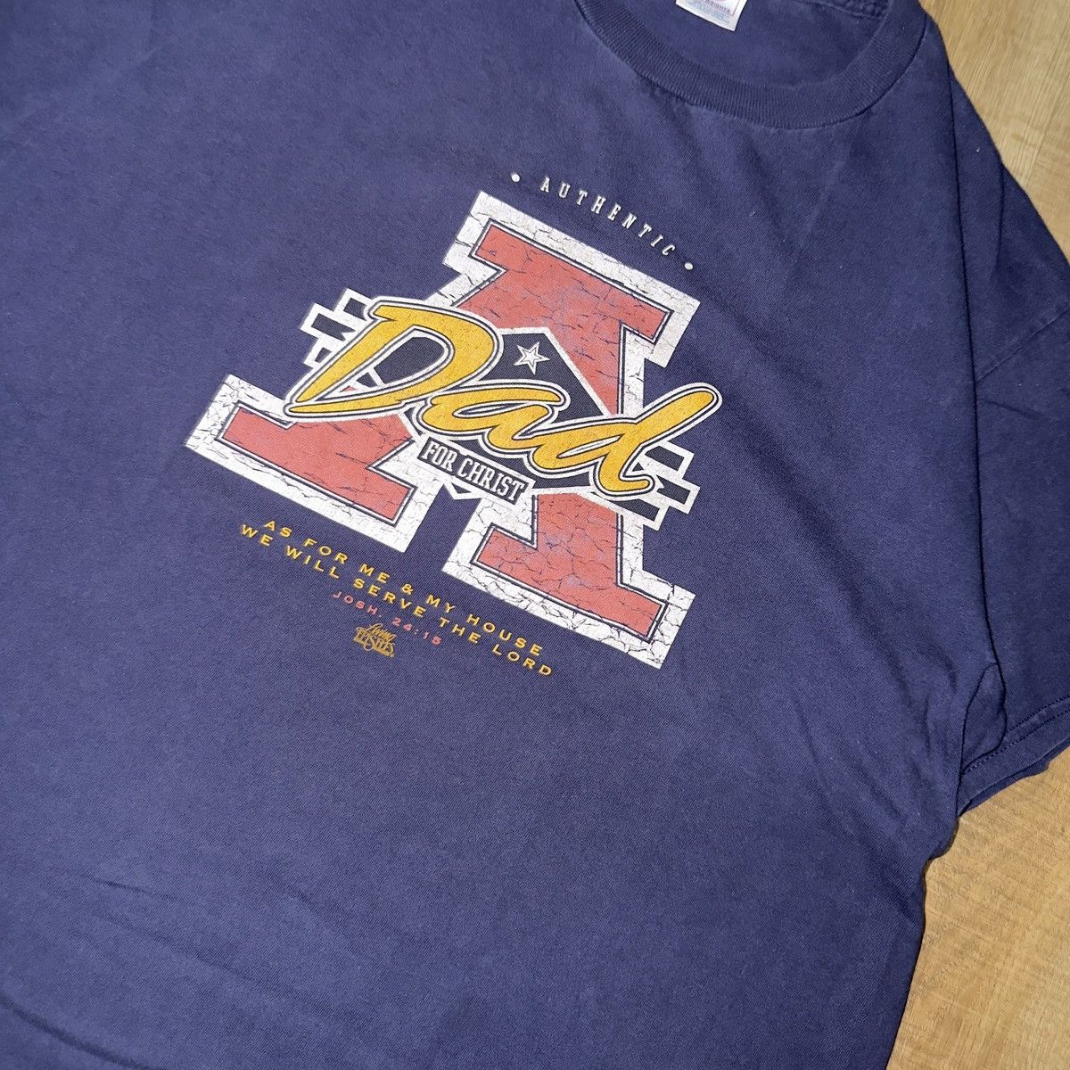 Delta Vintage 90s Jesus Dad For Christ Living Epistles Delta Size US L / EU 52-54 / 3 - 2 Thumbnail