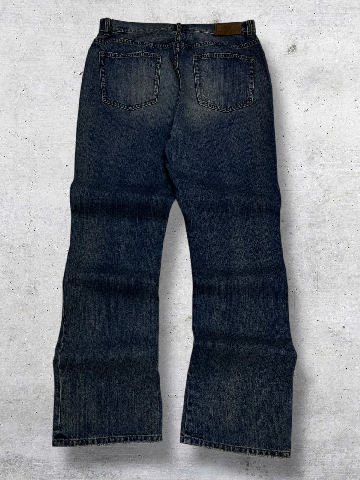 Ralph Lauren RALPH LAUREN 1990S DESIGNER FLARE PATCHWORK 0G STREET DENIM Size US 32 / EU 48 - 8 Thumbnail
