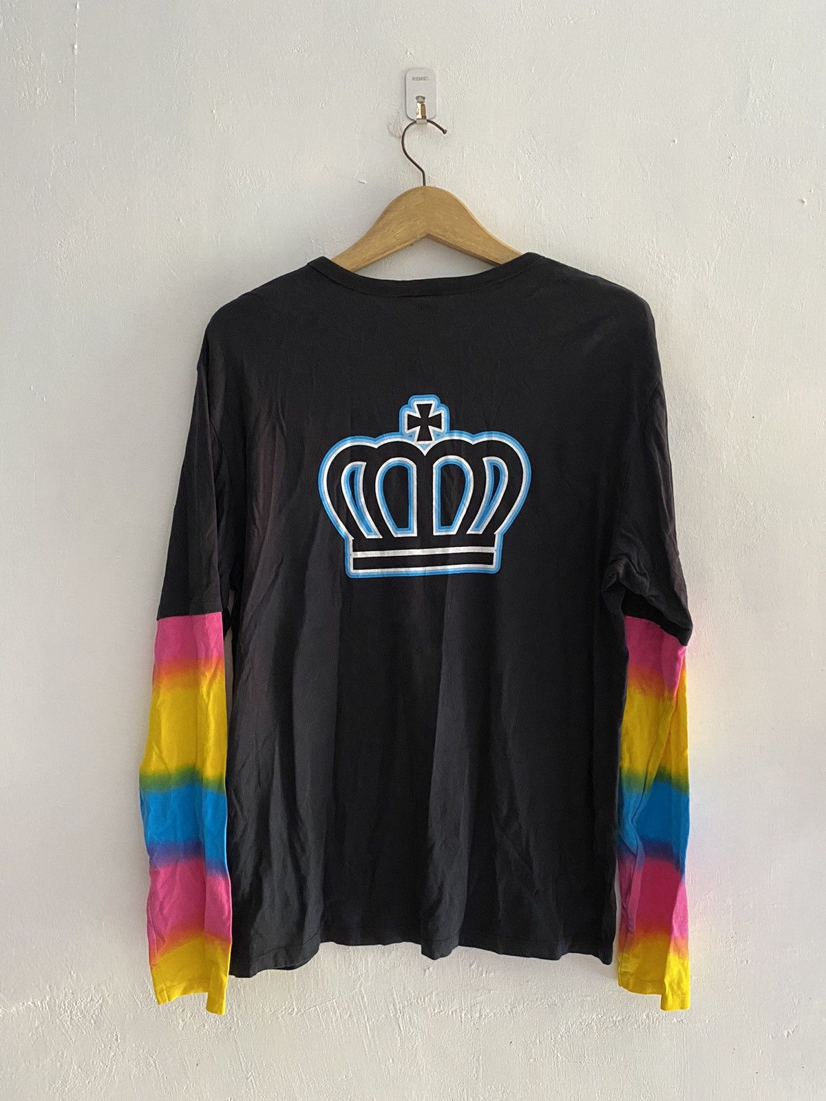 20471120 × Hysteric Glamour 2000s baby doll double layers tie dye longsleeve tshirt Size US XL / EU 56 / 4 - 2 Thumbnail