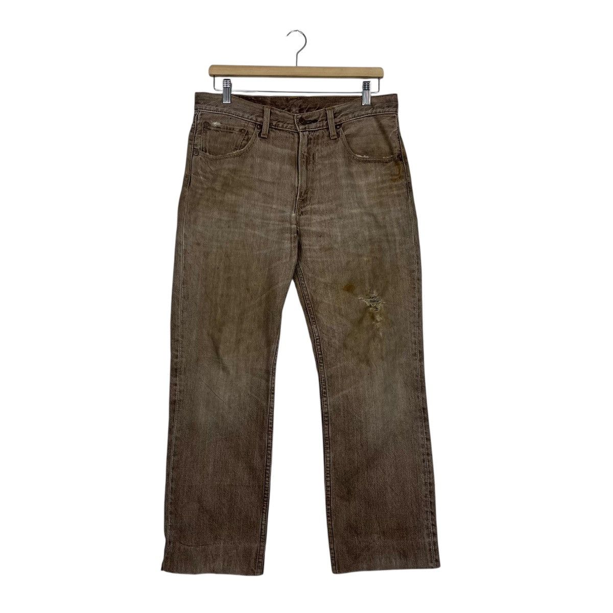 Vintage Levis Lot 502 Distressed Denim Jeans