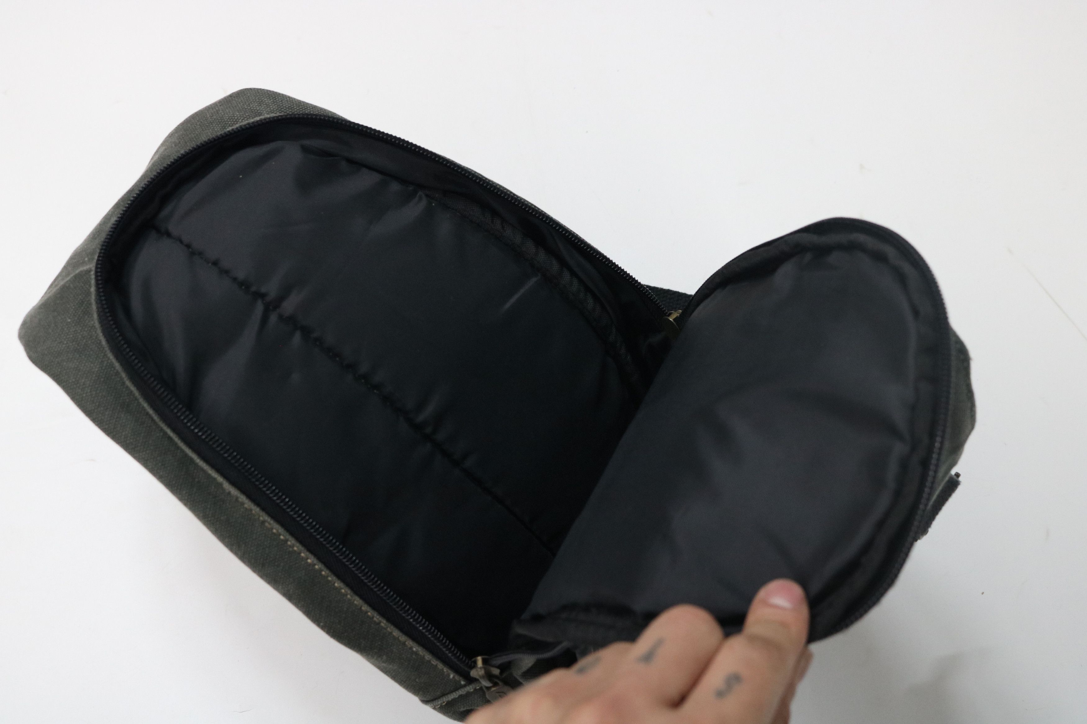 Diesel DIESEL Leather & Canvas Combo Hip Bag Size ONE SIZE - 9 Thumbnail