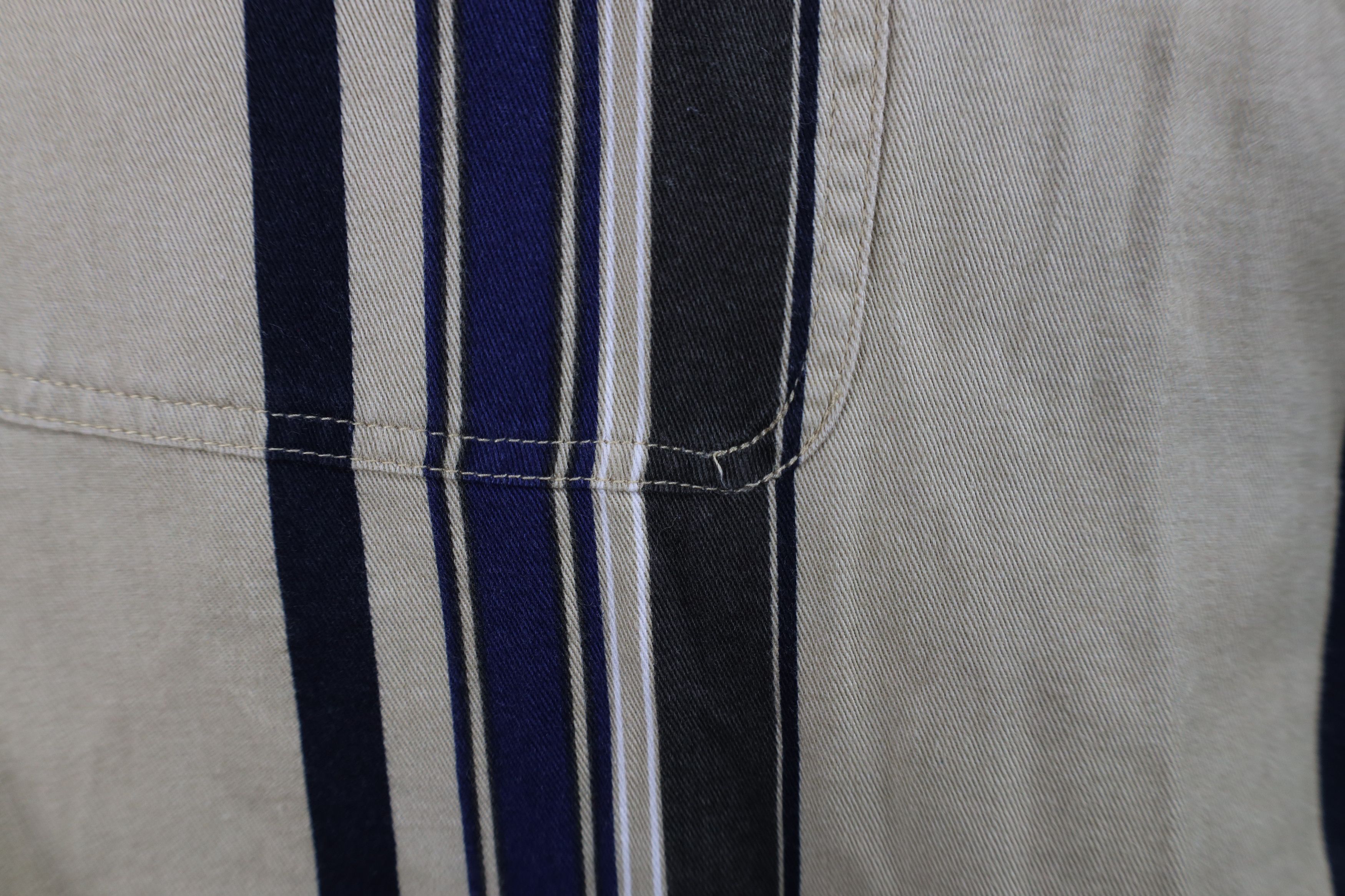Vintage Vintage 90s Streetwear Block Collared Button Down Shirt Size US XL / EU 56 / 4 - 4 Thumbnail