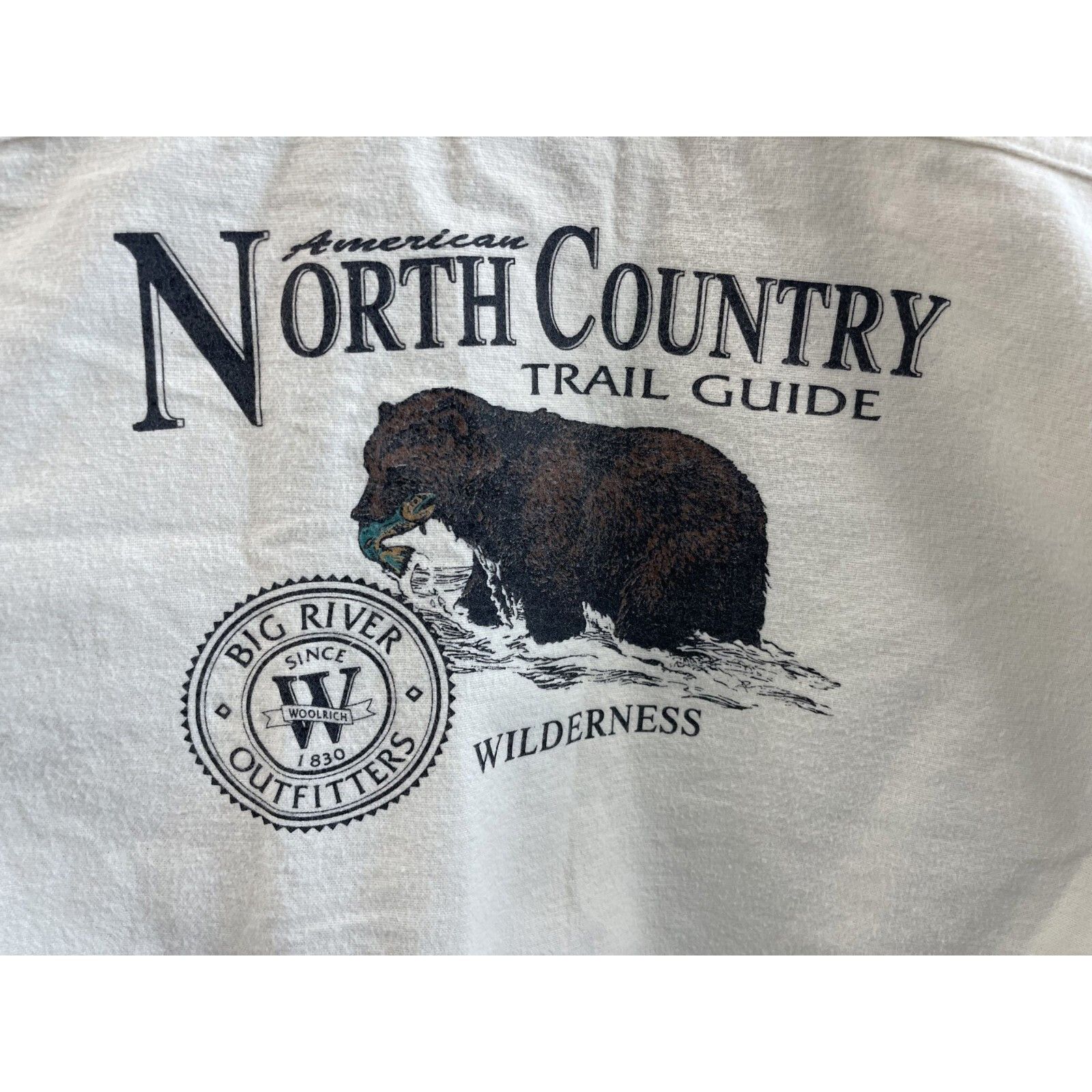 Other VTG 90S Y2K RARE WOOLRICH NORTH COUNTRY TRAIL GUIDE BEAR BUT Size US M / EU 48-50 / 2 - 2 Thumbnail