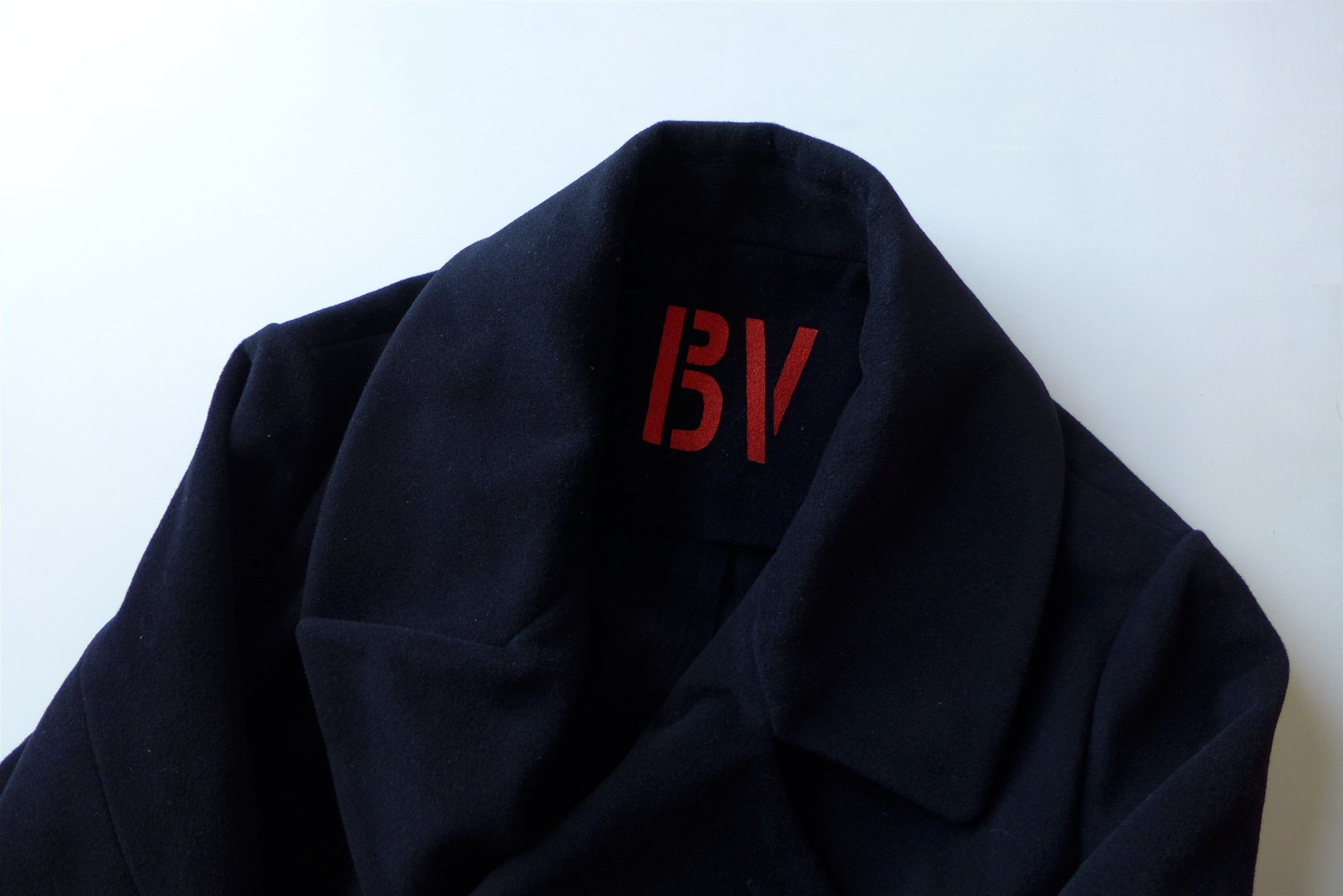 Barena Barena Oversized Arctic Peacoat - Navy Wool Size US XL / EU 56 / 4 - 13 Thumbnail