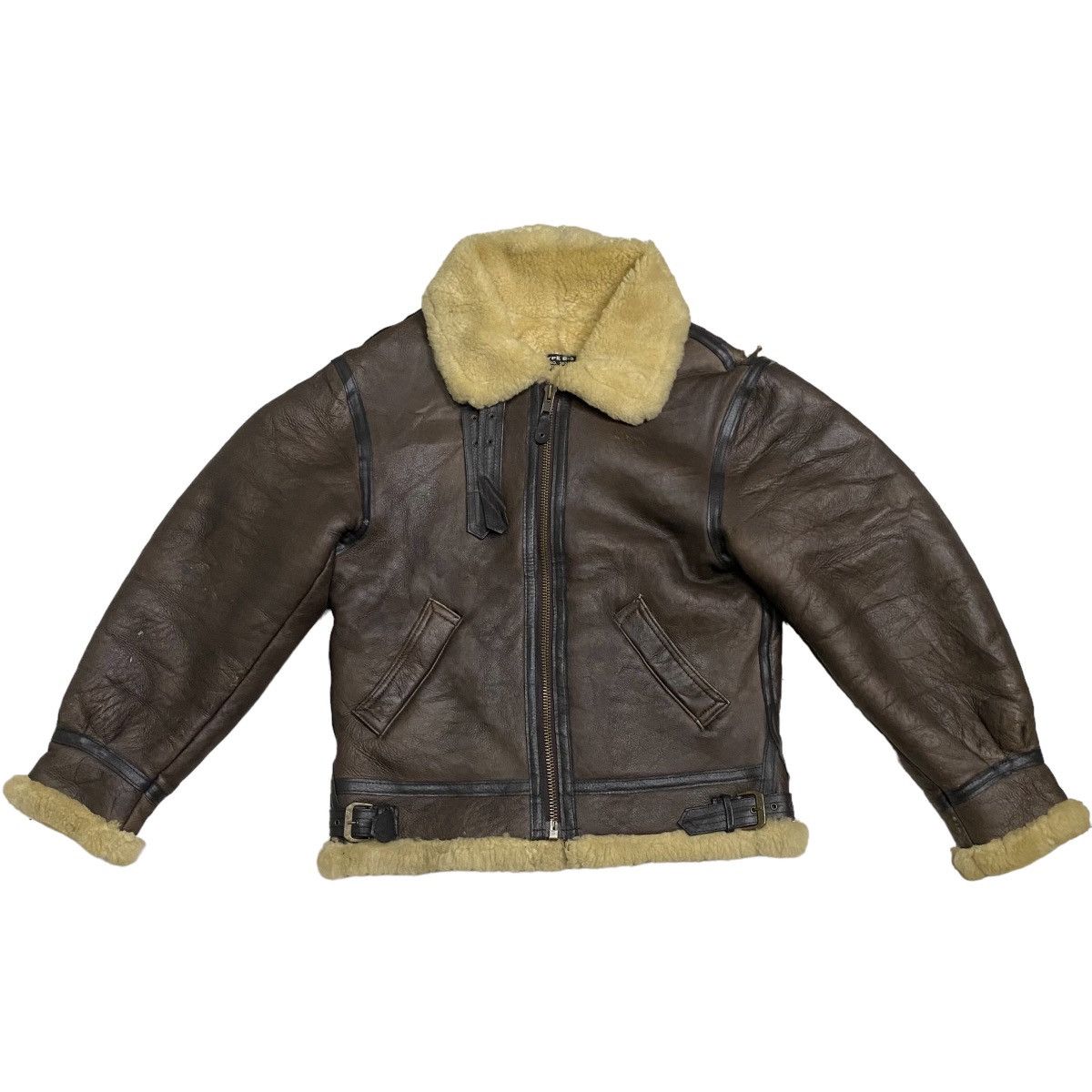 Vintage Vintage B-3 leather jacket Size US L / EU 52-54 / 3 - 5 Thumbnail