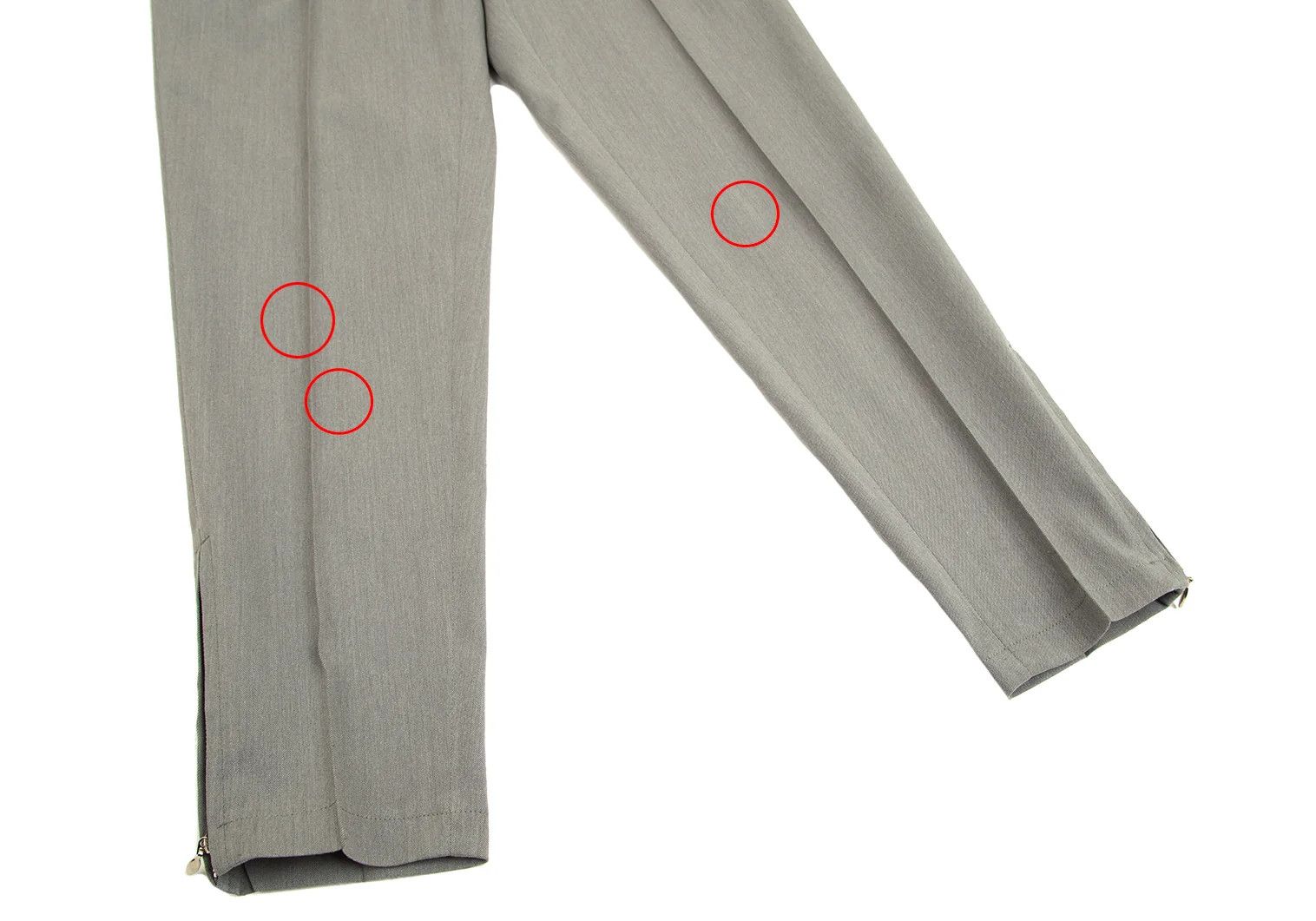 Jean Paul Gaultier Junior Gaultier Tapered Slacks Pants in Gray Size 46 Size US 30 / EU 46 - 6 Thumbnail
