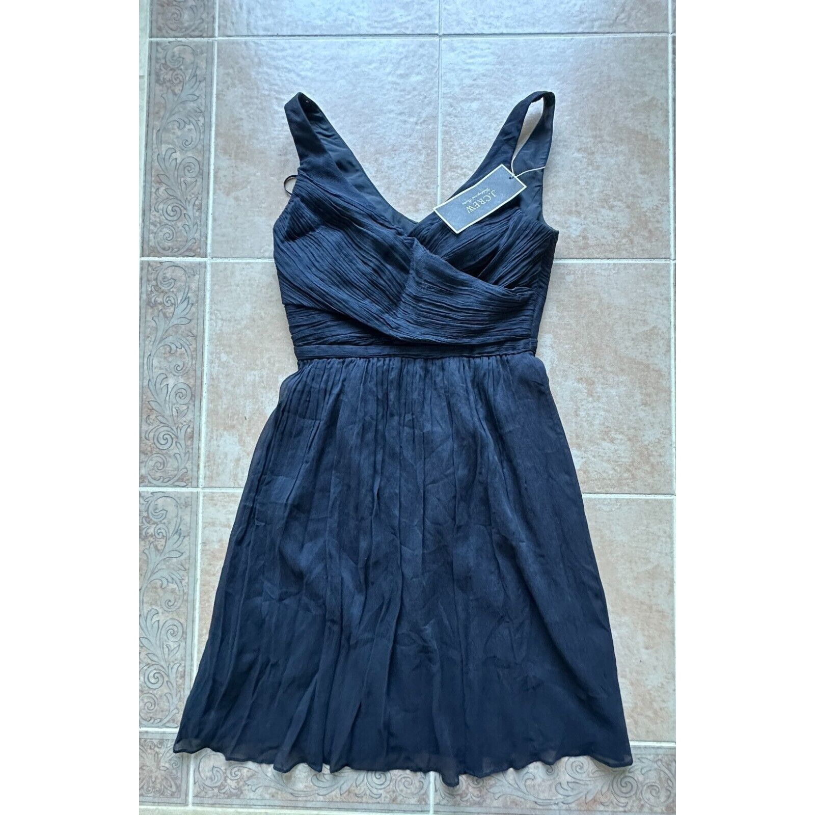 J.Crew New! J.Crew Heidi silk chiffon cocktail dress Dress Size 6 Size M / US 6-8 / IT 42-44 - 1 Thumbnail
