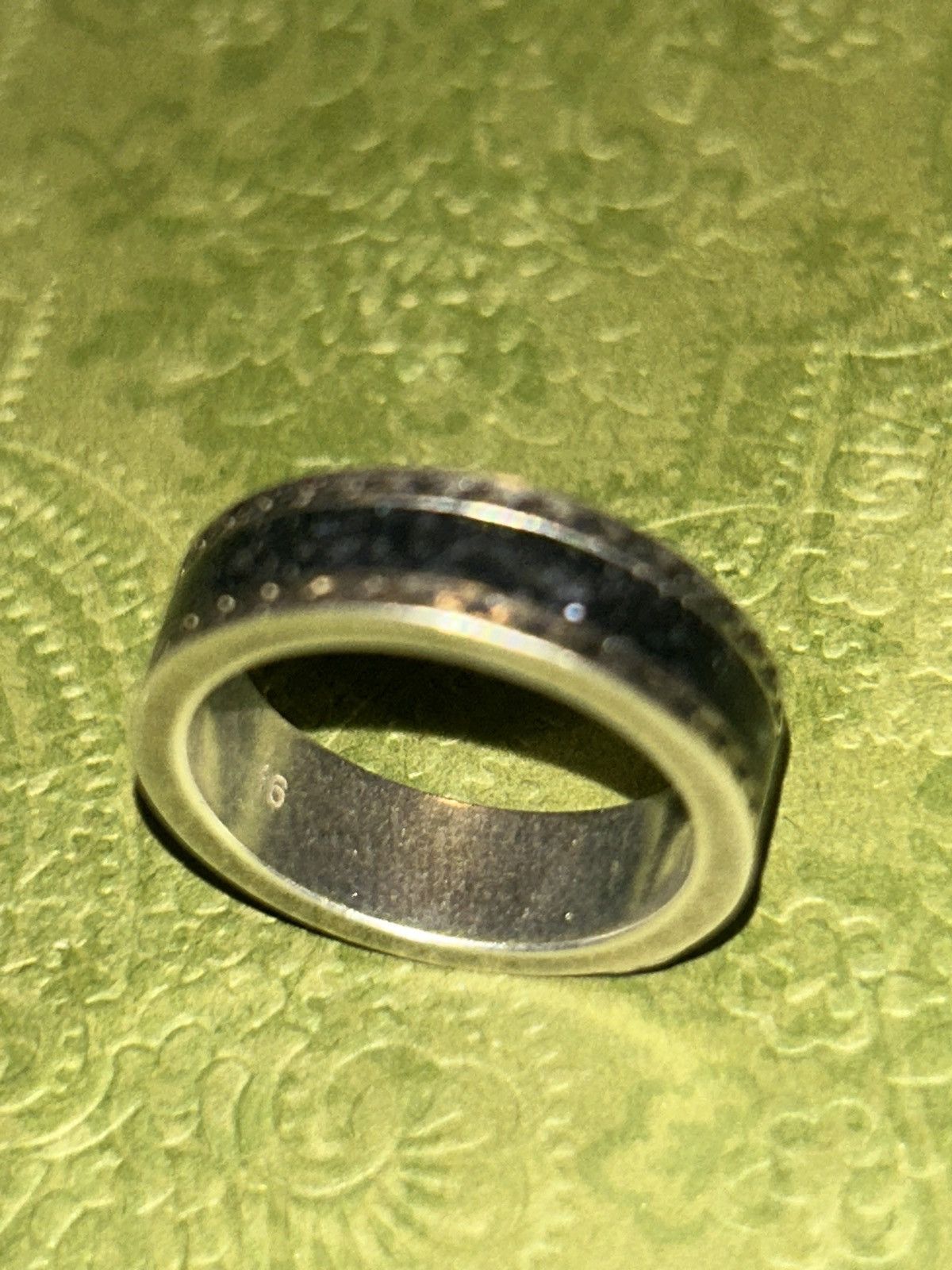 Gucci Gucci GG Sterling Silver Enamel Ring AG 925 645573 Size ONE SIZE - 4 Thumbnail