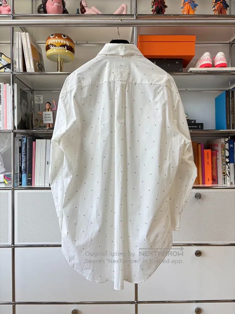 Maison Margiela Maison Margiela White digital cotton shirt Size XS / US 0-2 / IT 36-38 - 3 Thumbnail
