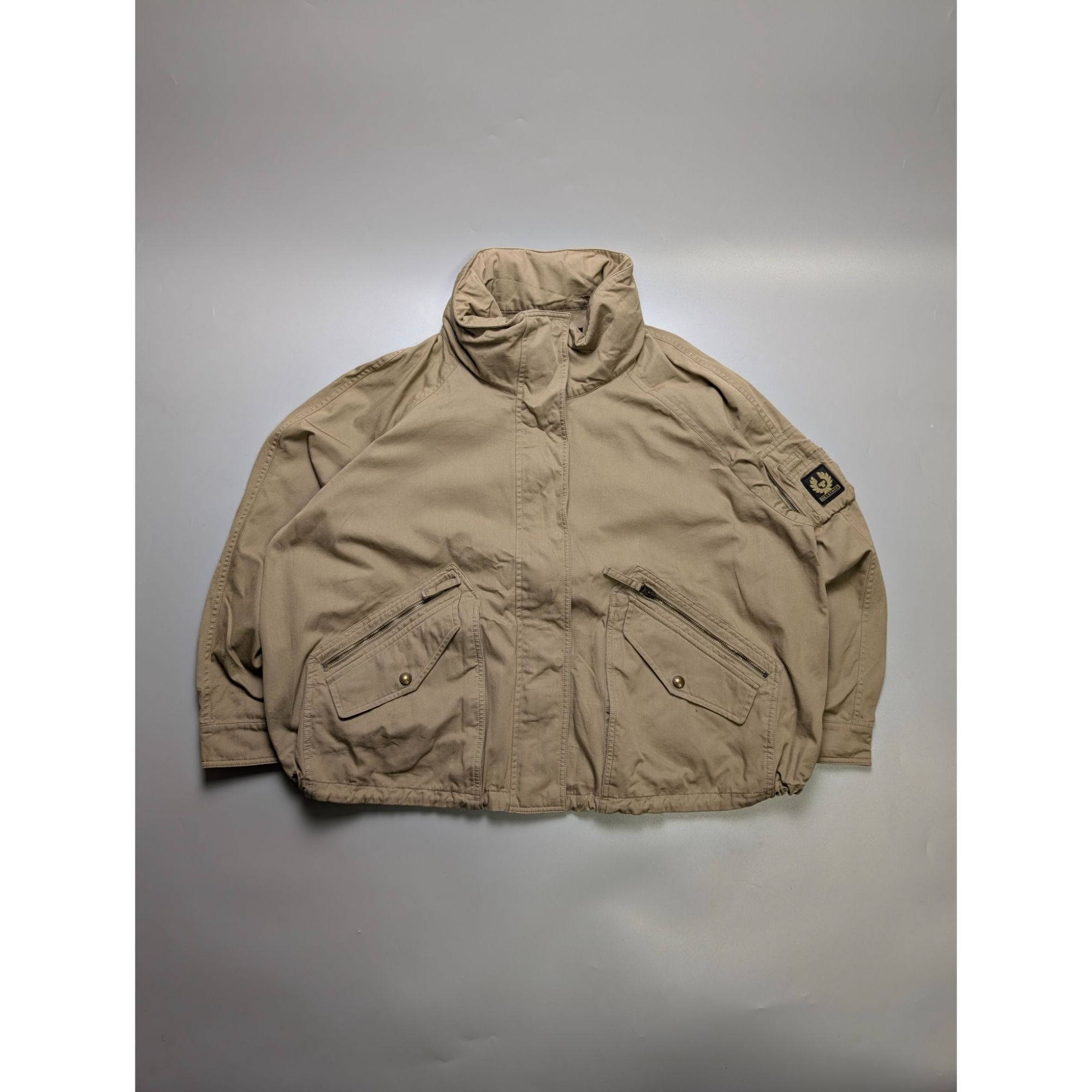 Belstaff Belstaff Oversized Fit Hooded Jacket (Y1092) Size L / US 10 / IT 46 - 1 Thumbnail