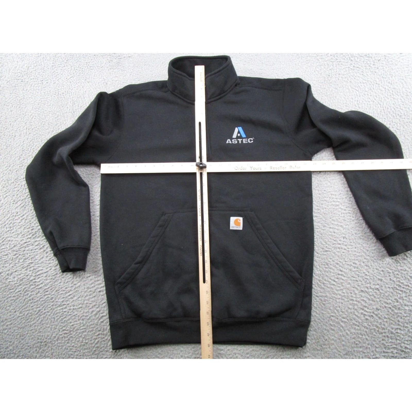 Carhartt Carhartt Sweatshirt XL Black 1/4 Zip Mock Neck Mens Midweight Pullover 1/4 Zip All Seasons Logo Zipper Size US XL / EU 56 / 4 - 6 Thumbnail