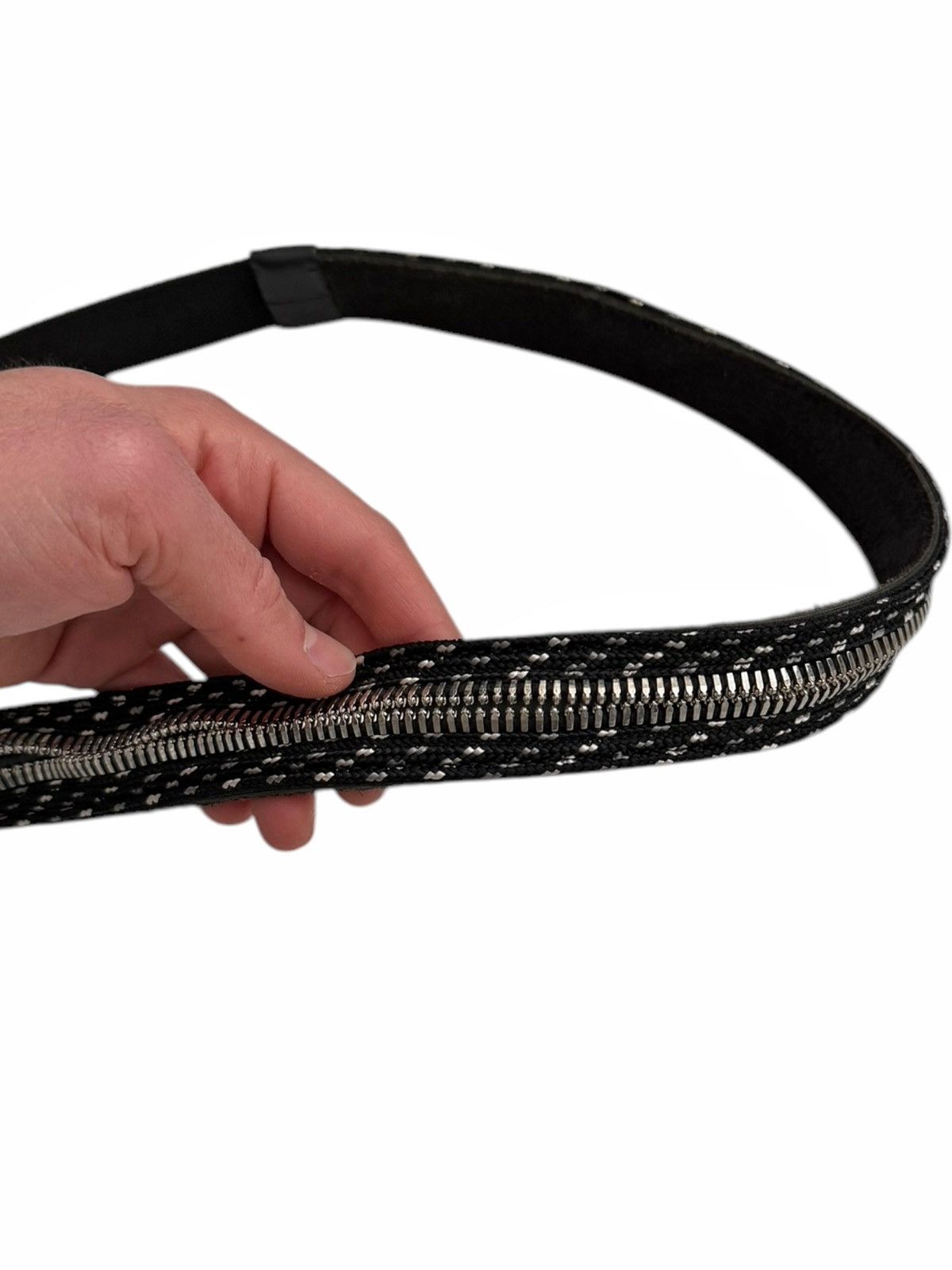 Balmain Decarnin Zipper Strip Fastener Belt Size ONE SIZE - 2 Thumbnail