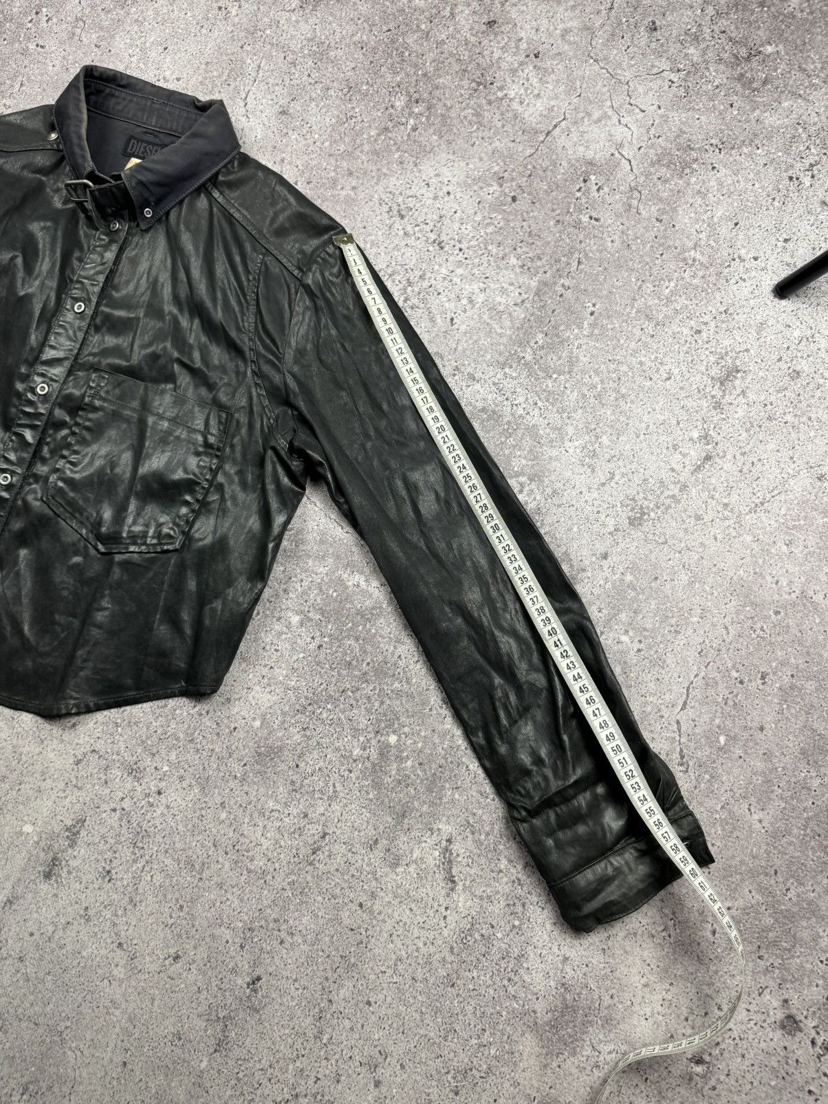 Diesel Diesel Junya Watanabe Style Buckle Collar Cropped Leather Size US M / EU 48-50 / 2 - 12 Thumbnail