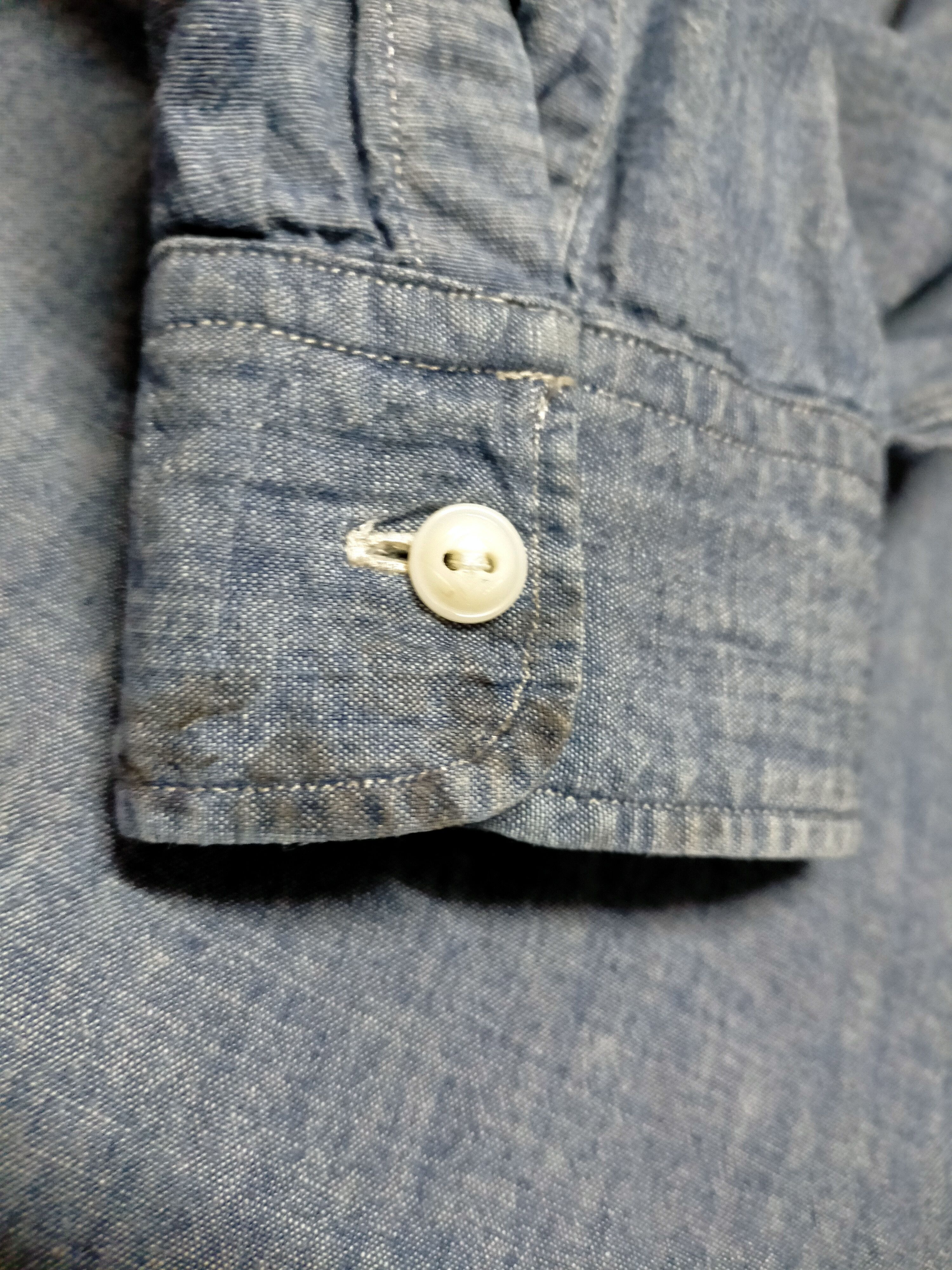 Polo Ralph Lauren RRL Ralph Lauren Chambry Button ups shirts Size US L / EU 52-54 / 3 - 12 Thumbnail