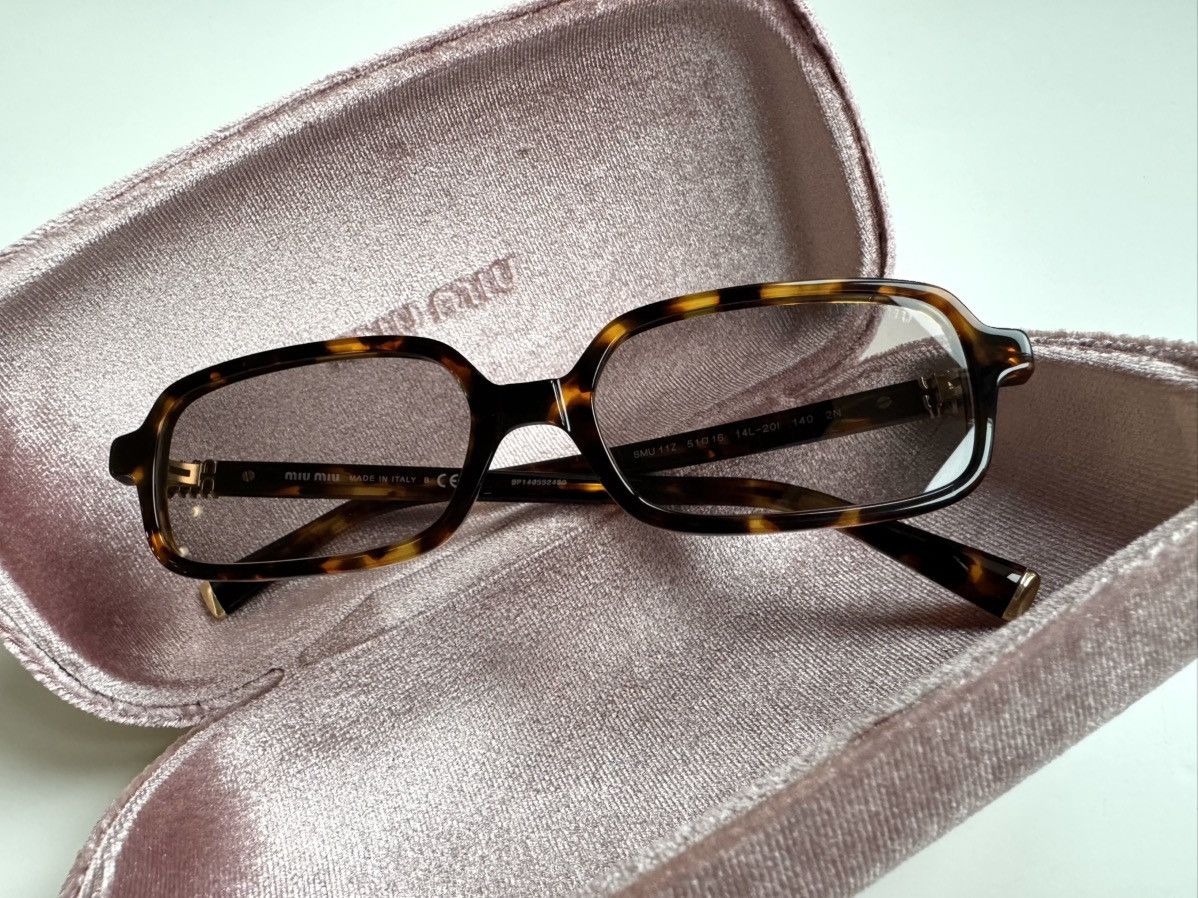Miu Miu × Vintage NEW Miu Miu sunglasses MU 11ZS 14L-20I Size ONE SIZE - 3 Thumbnail
