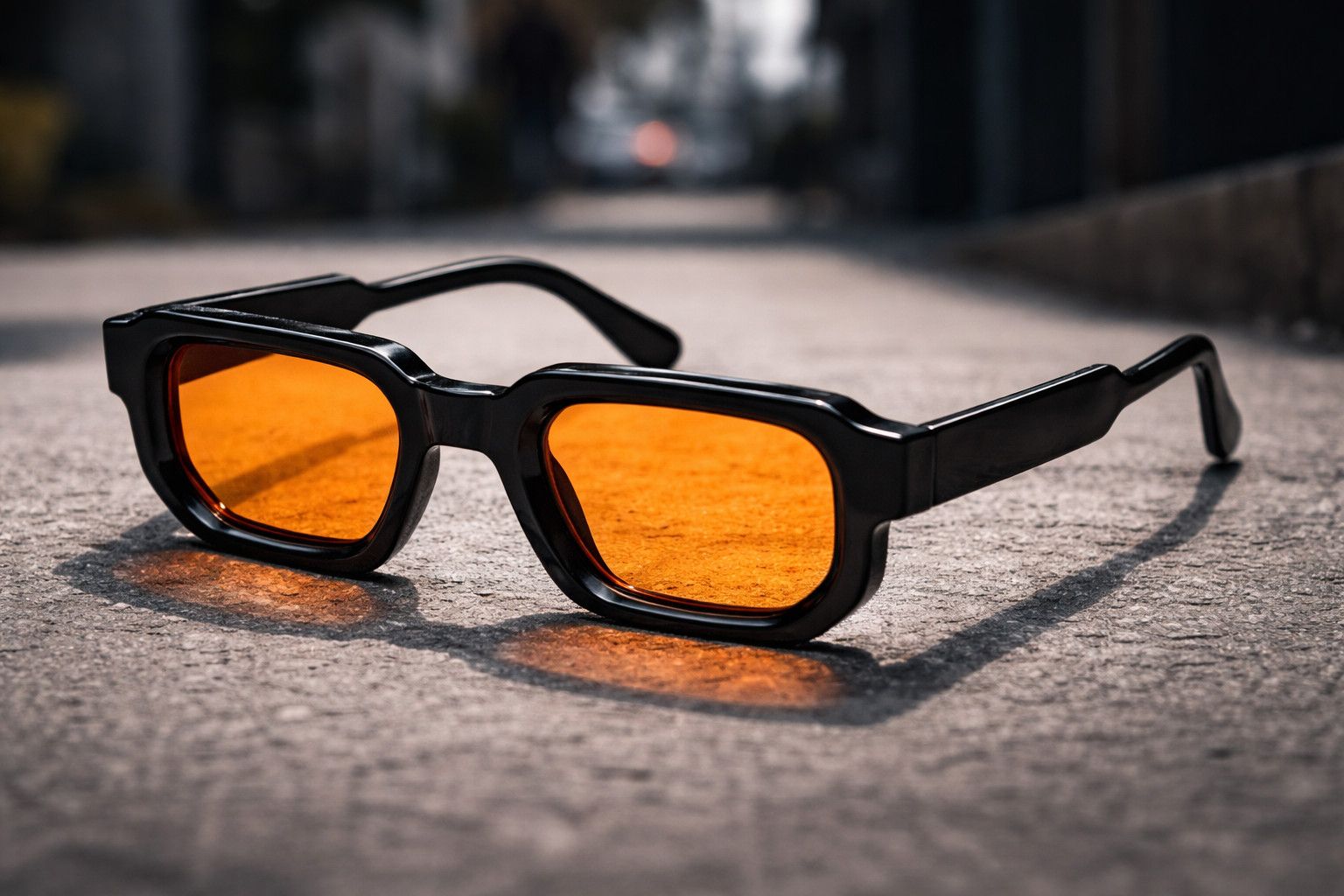 Other Retro Rectangle Sunglasses Y2K Streetwear Unisex Size ONE SIZE - 4 Thumbnail
