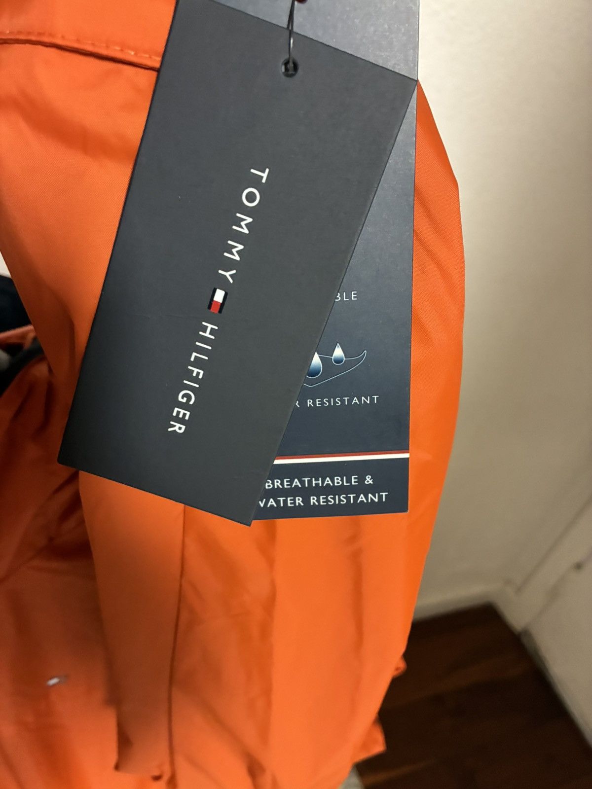 Tommy Hilfiger Tommy Hilfiger raincoat orange jacket all weather new w/tags Size US L / EU 52-54 / 3 - 2 Thumbnail