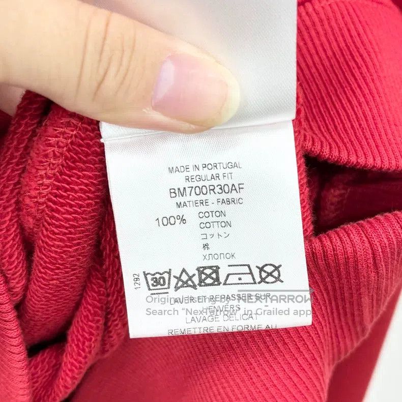 Givenchy Givenchy Red Hooded Letter Logo Printed Hoodie Size US XL / EU 56 / 4 - 7 Thumbnail
