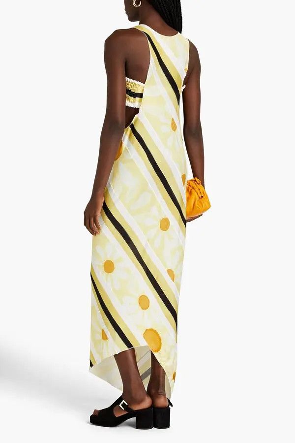 Marni o1y1025 Maxi Dress in Multicolor Size XS / US 0-2 / IT 36-38 - 3 Thumbnail