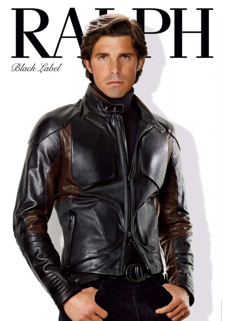 Ralph Lauren Black Label ARCHIVE 5/5 LEATHER MOTO JACKET WITH RIBBED ARMOR DETAILING Size US M / EU 48-50 / 2 - 1 Thumbnail